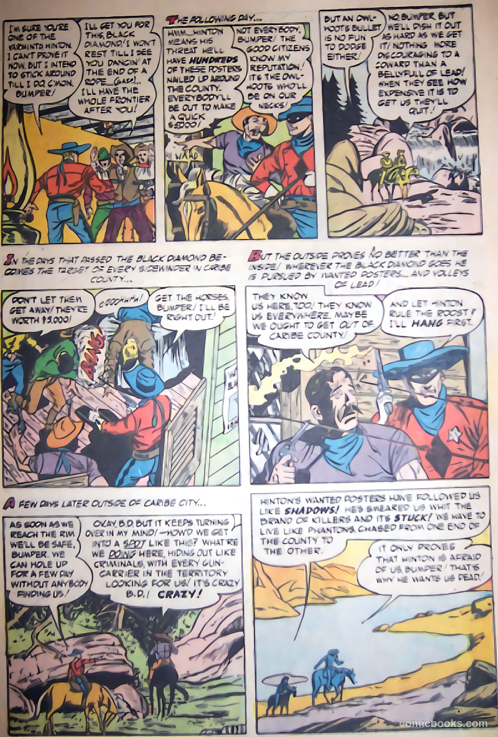 Black Diamond Western #54 (1955) — page 7 of 36