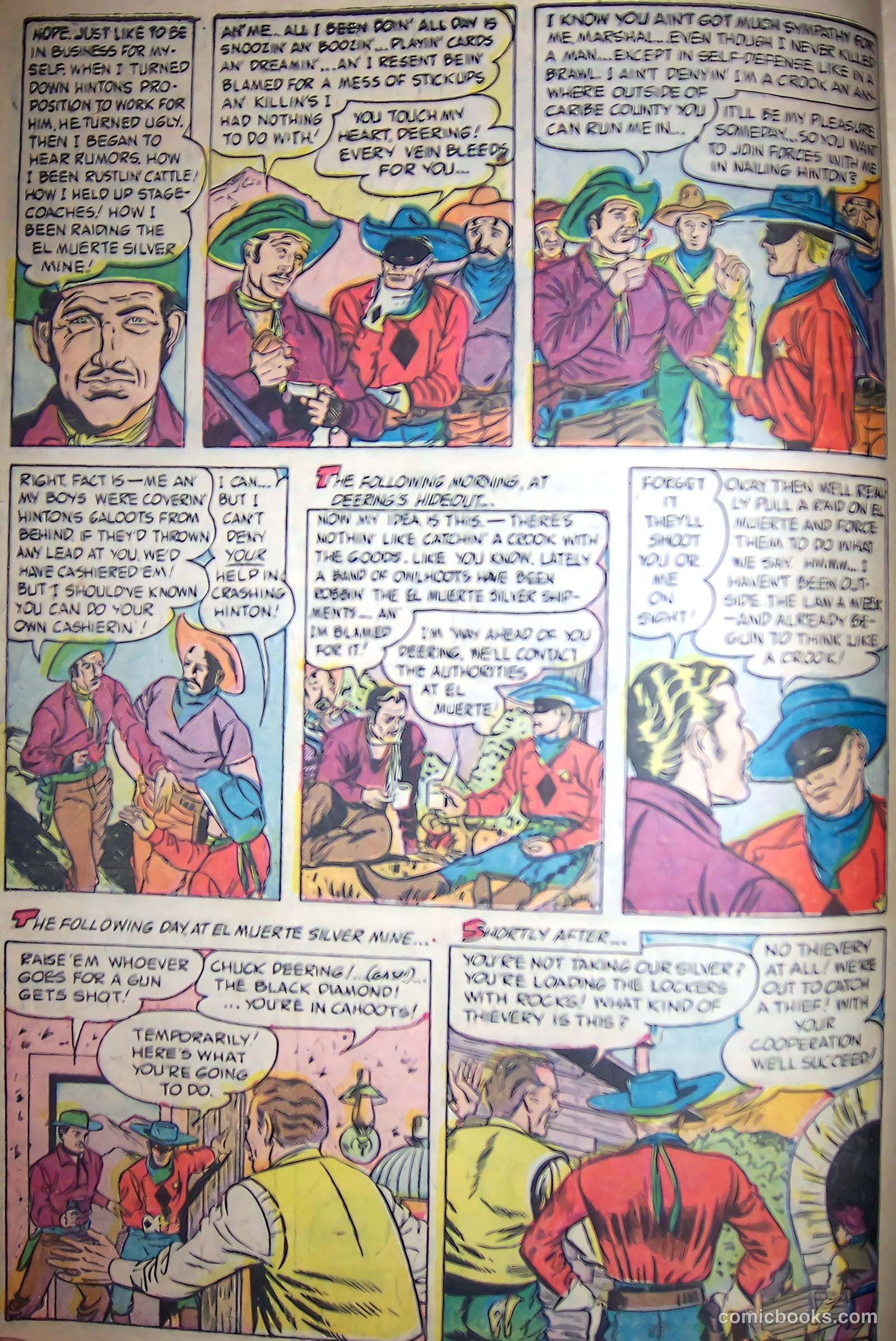 Black Diamond Western #54 (1955) — page 10 of 36