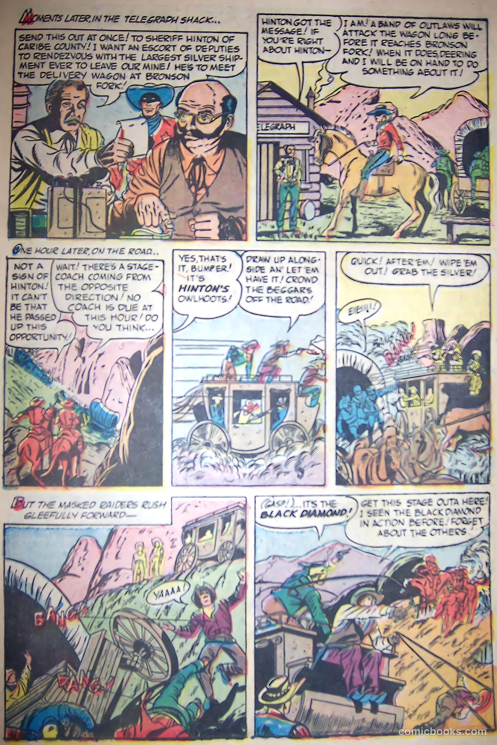Black Diamond Western #54 (1955) — page 11 of 36
