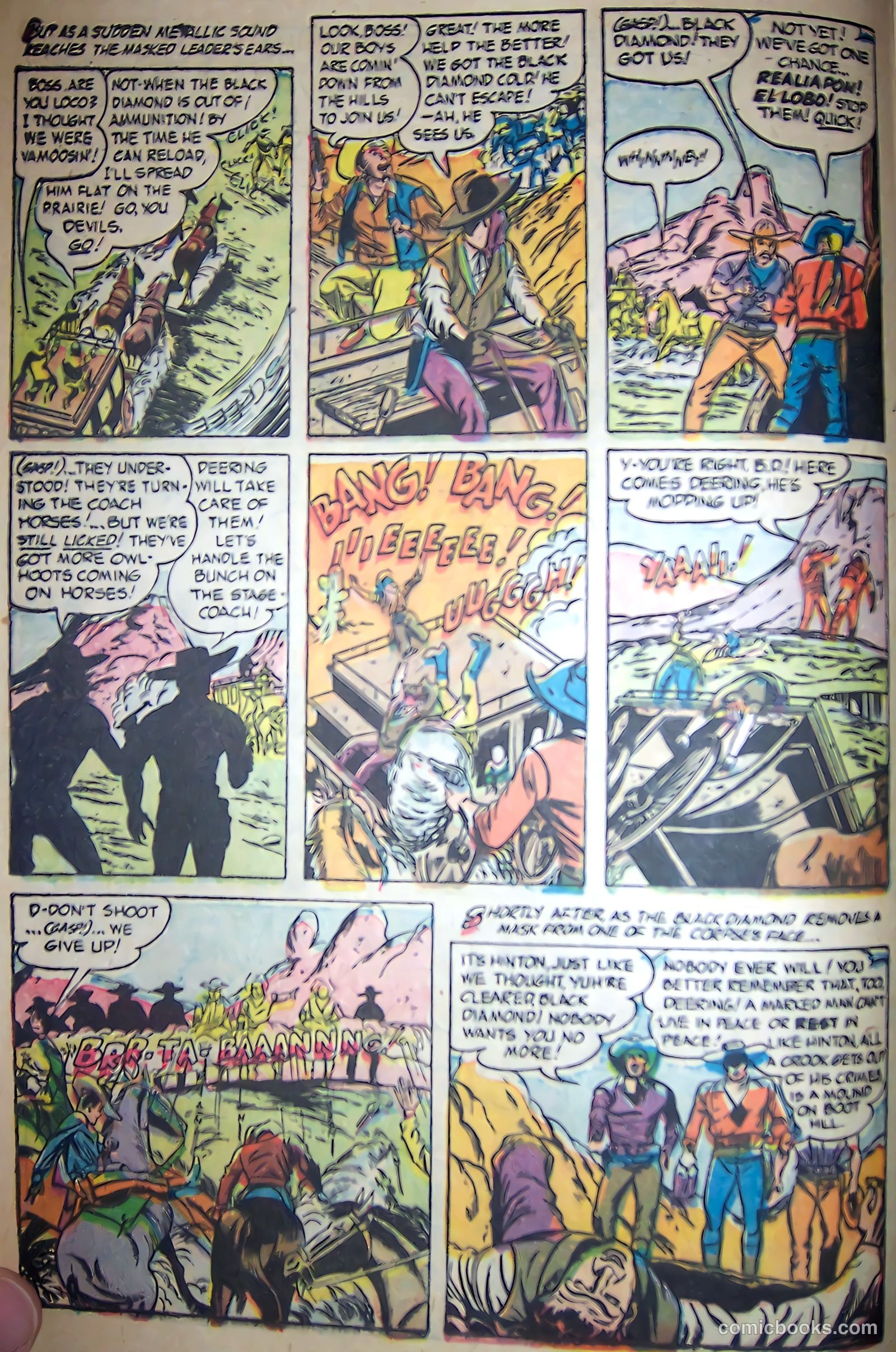 Black Diamond Western #54 (1955) — page 12 of 36