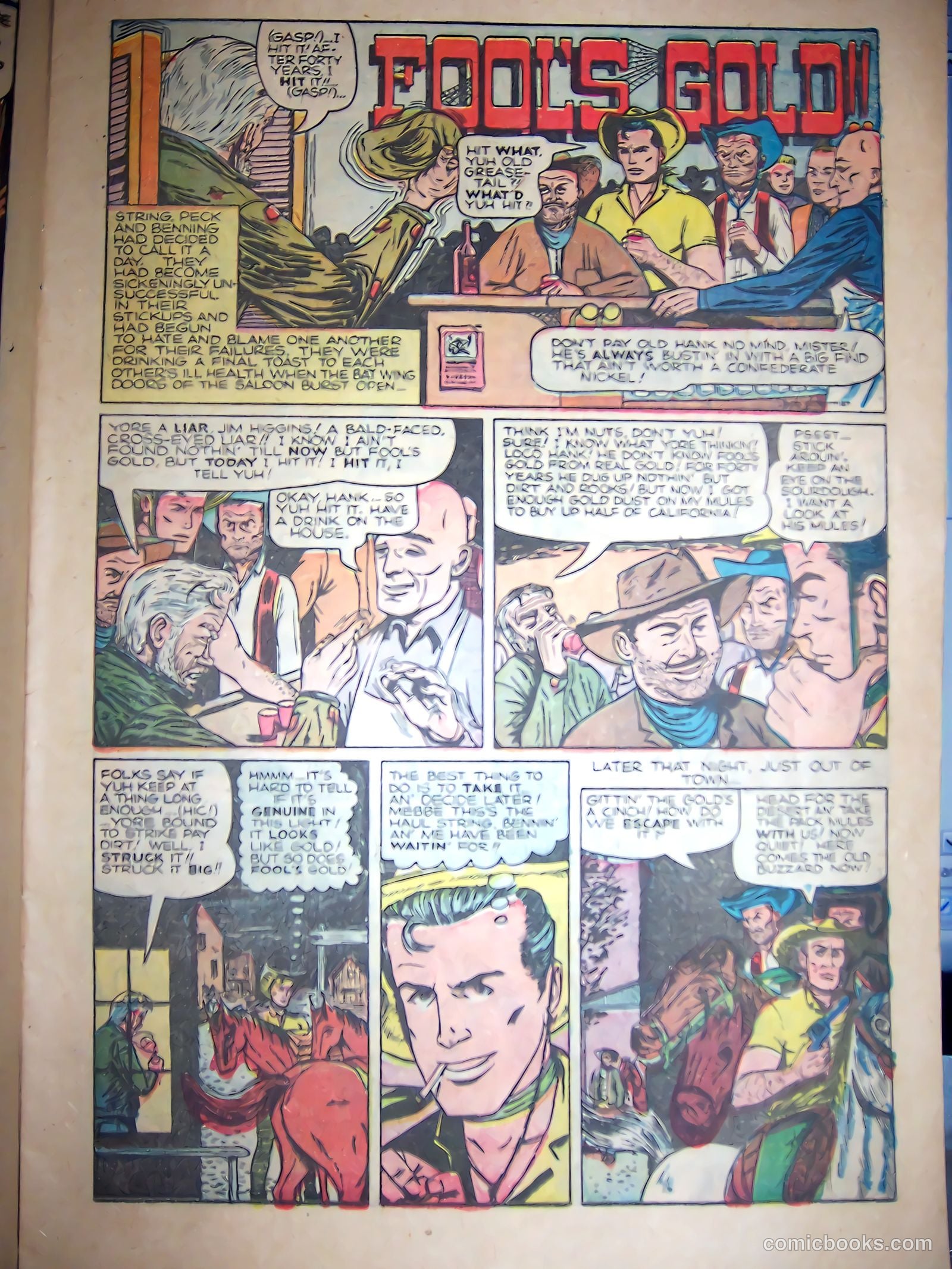 Black Diamond Western #54 (1955) — page 13 of 36