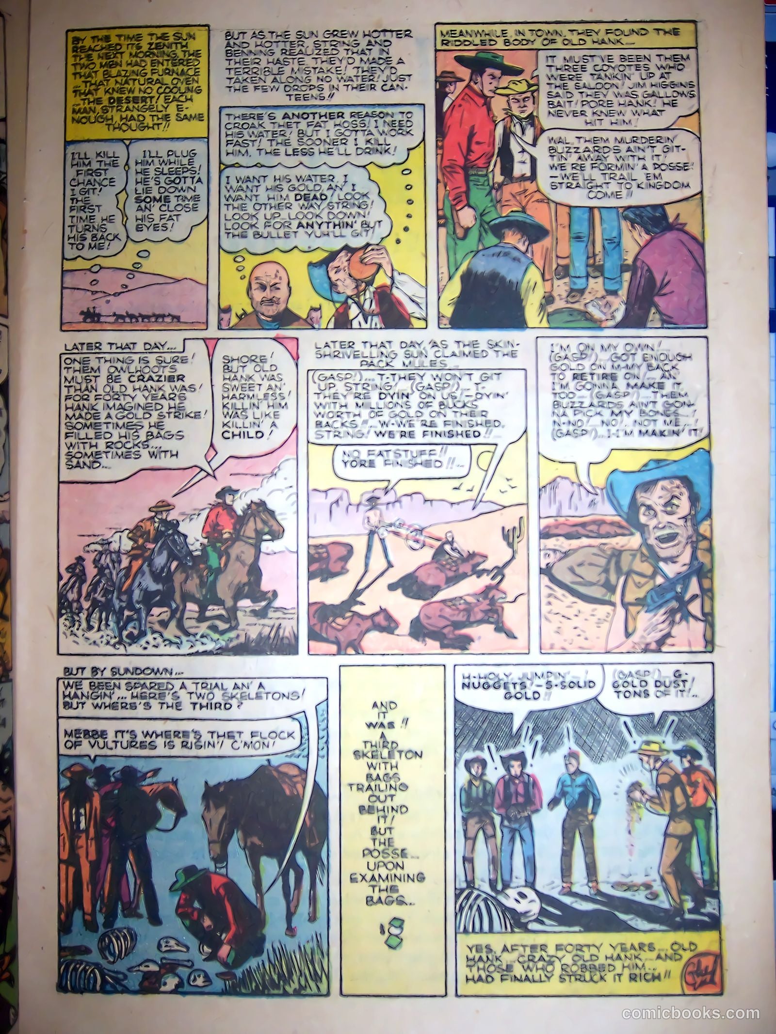 Black Diamond Western #54 (1955) — page 15 of 36