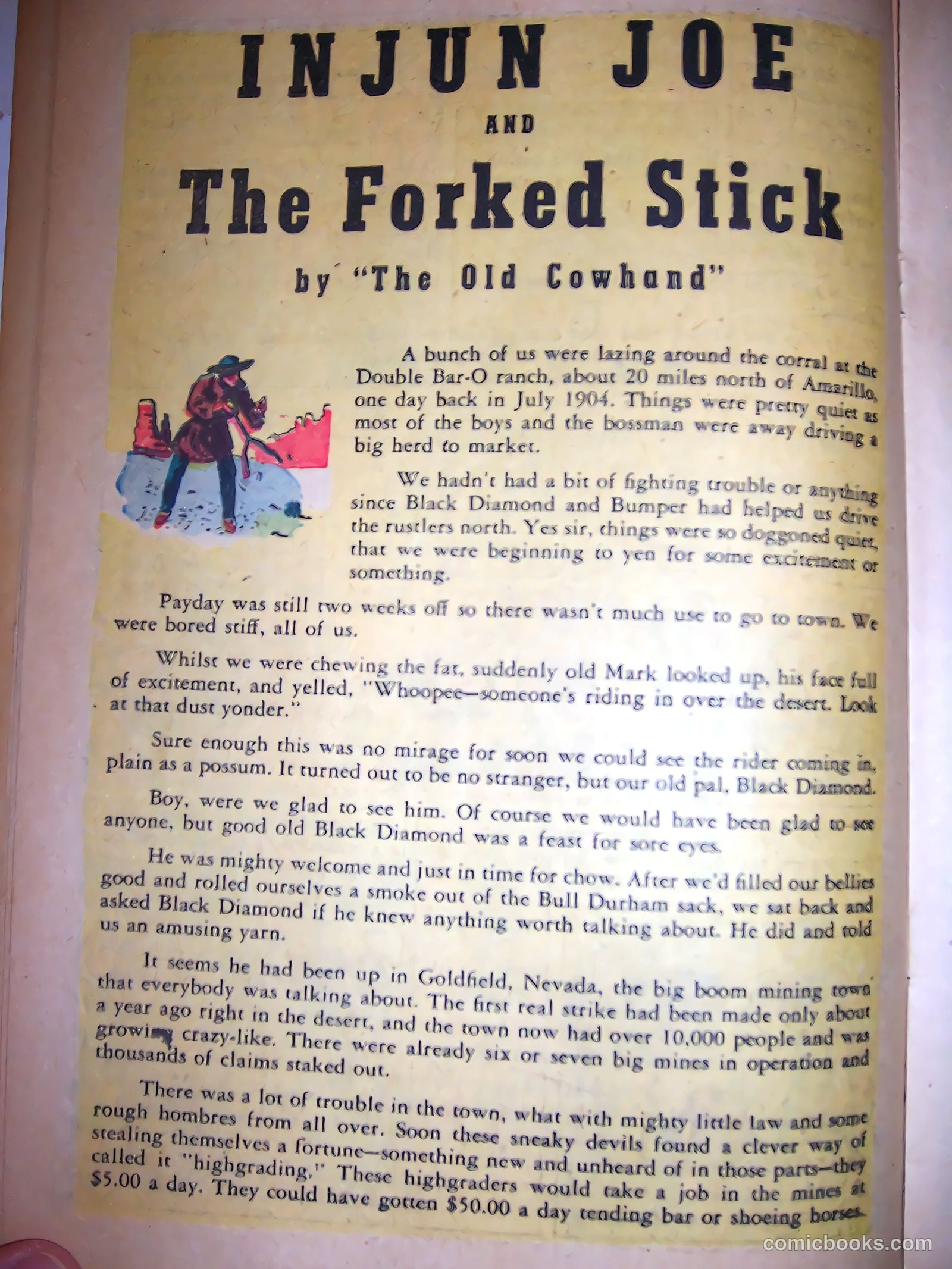 Black Diamond Western #54 (1955) — page 16 of 36