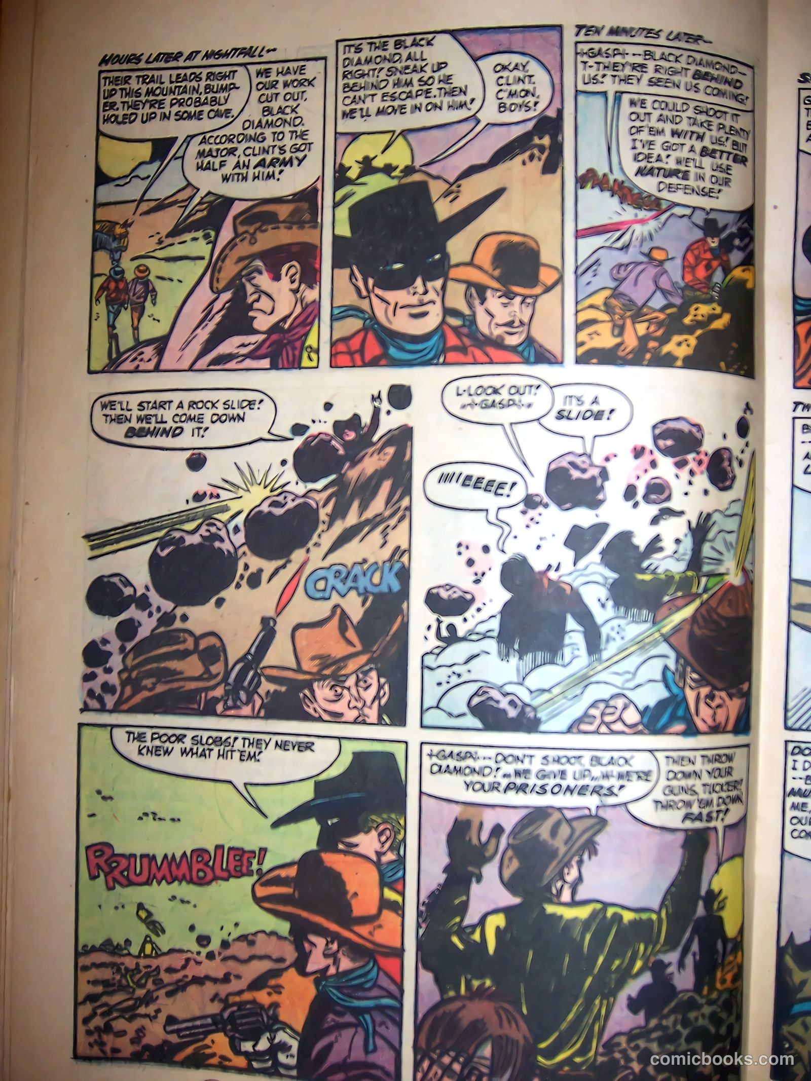 Black Diamond Western #54 (1955) — page 22 of 36
