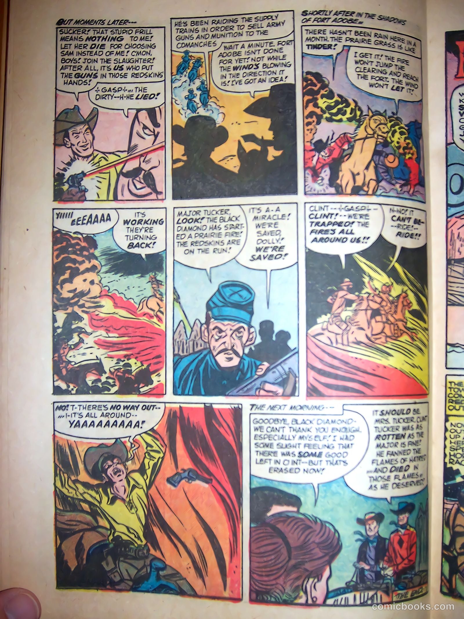 Black Diamond Western #54 (1955) — page 24 of 36