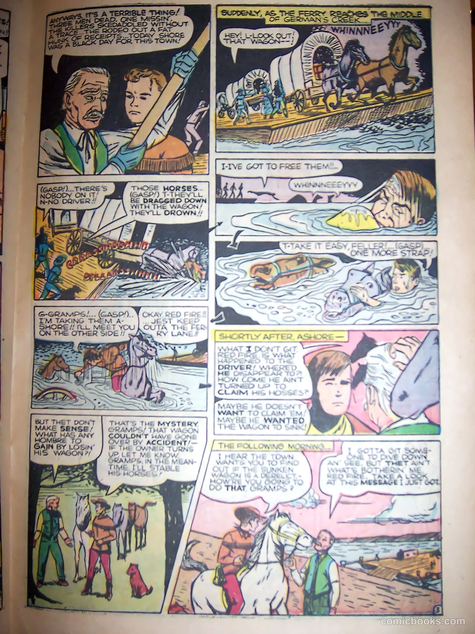 Black Diamond Western #54 (1955) — page 27 of 36