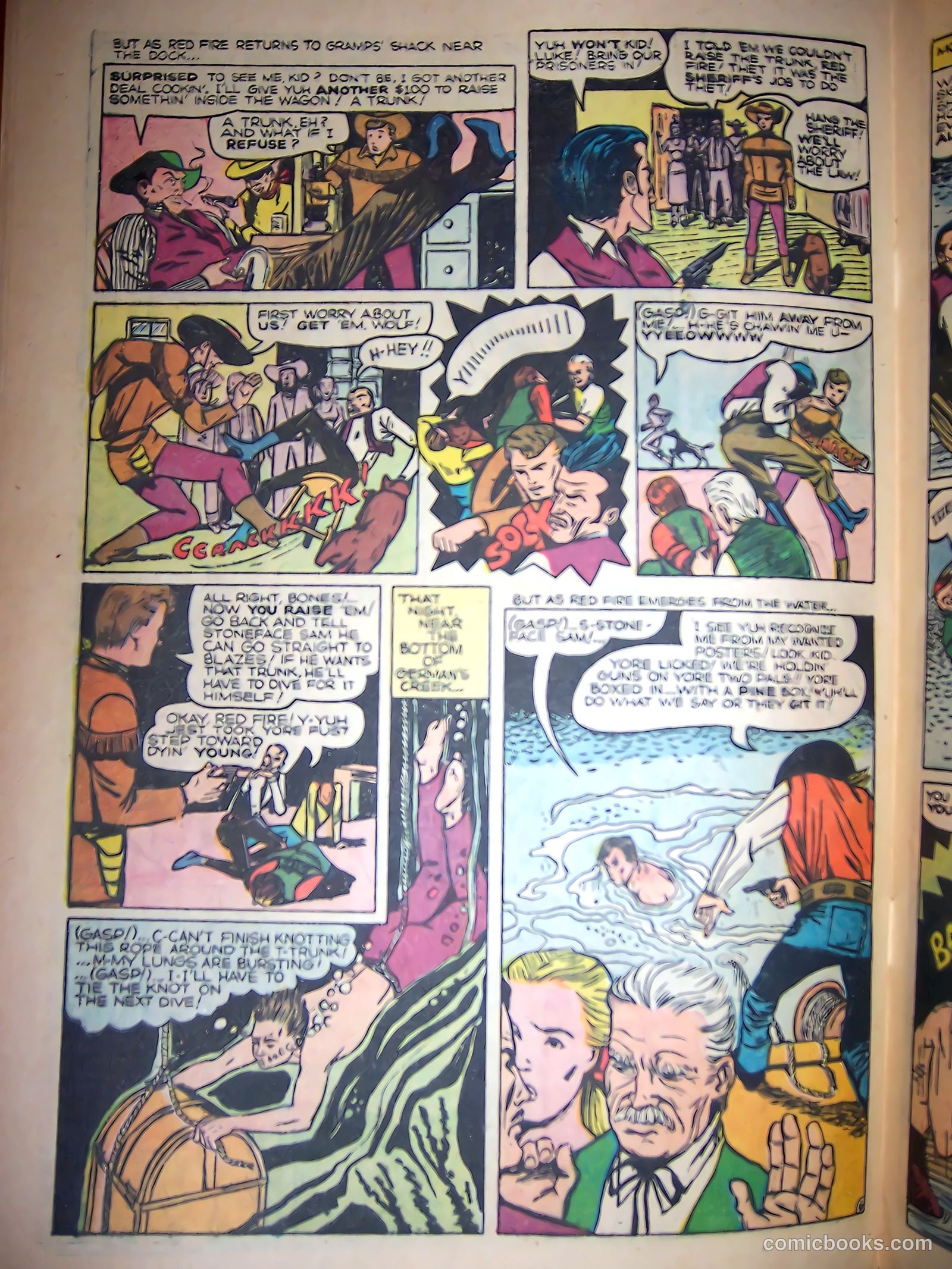 Black Diamond Western #54 (1955) — page 30 of 36