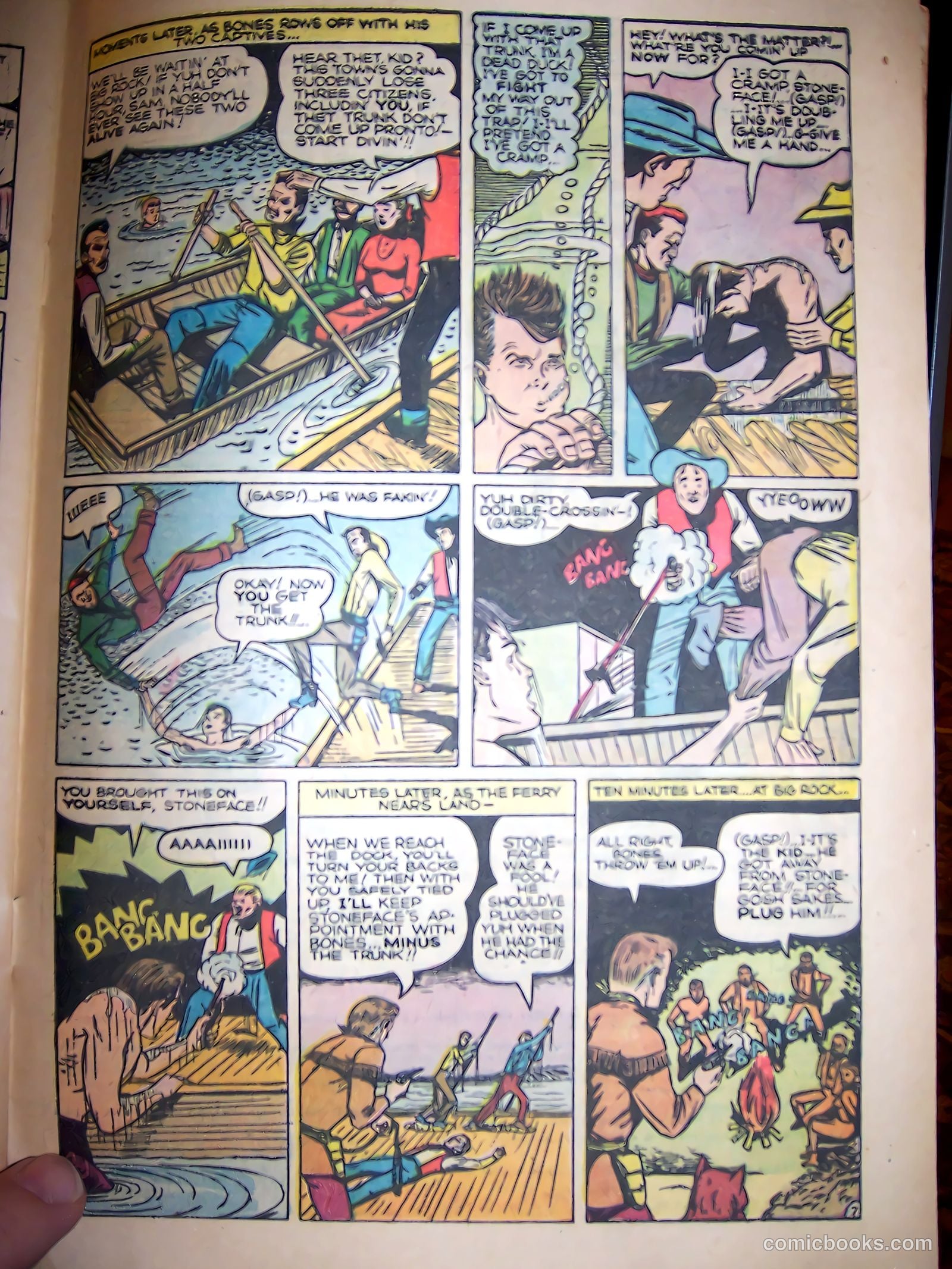 Black Diamond Western #54 (1955) — page 31 of 36