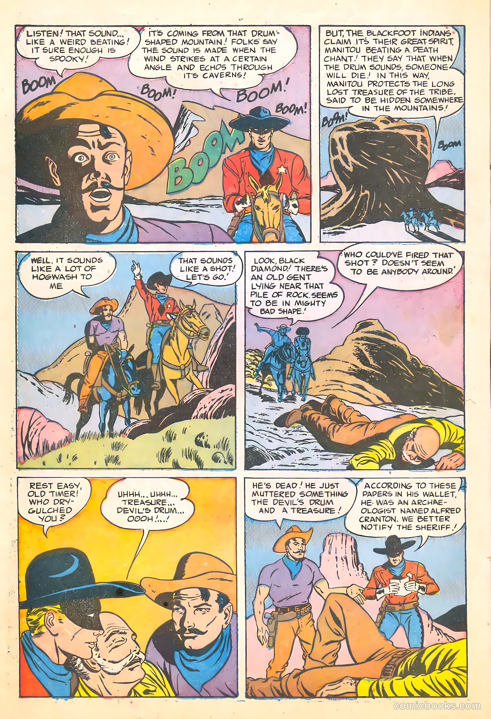 Black Diamond Western #55 (1955) — page 10 of 36