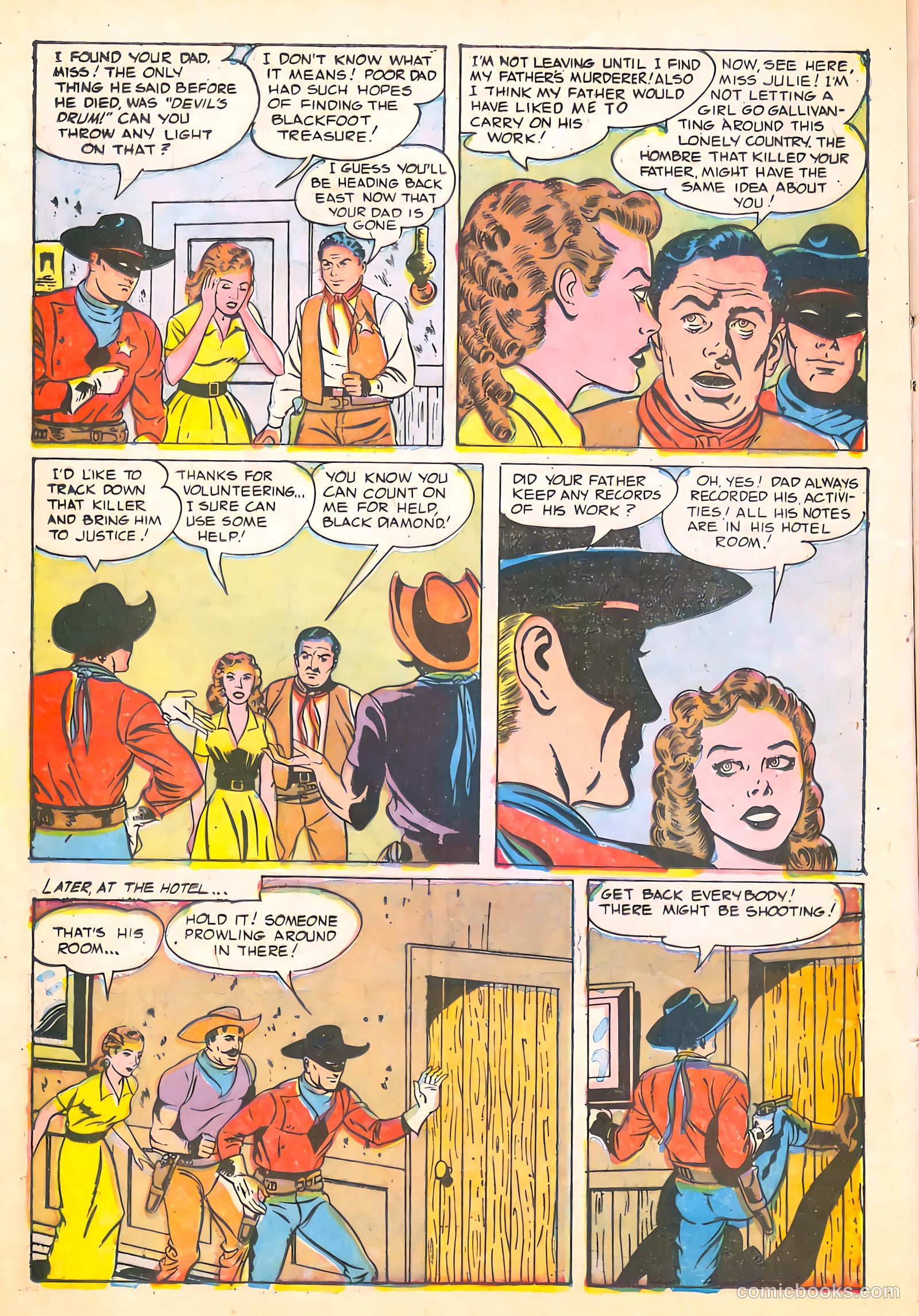 Black Diamond Western #55 (1955) — page 12 of 36