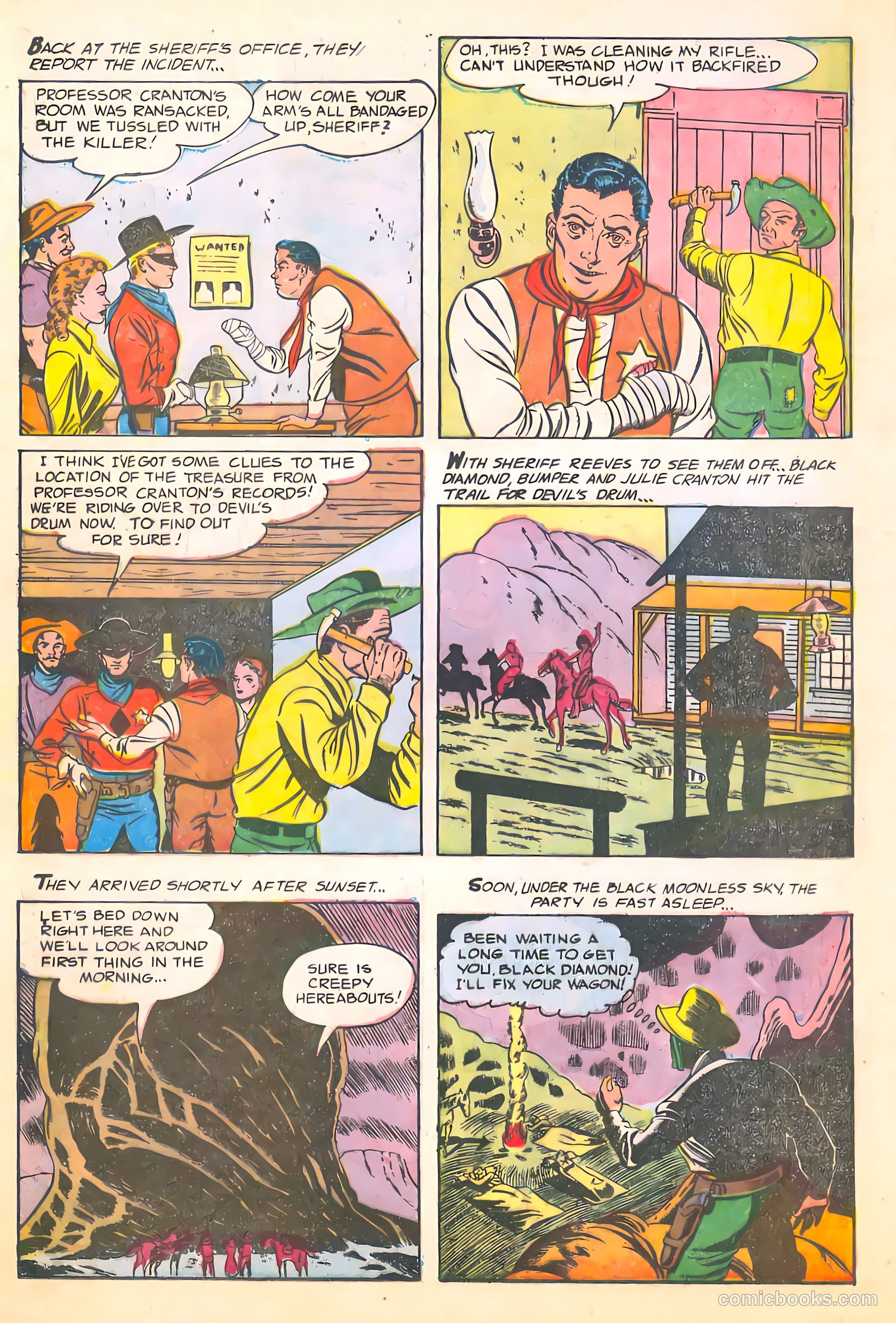 Black Diamond Western #55 (1955) — page 14 of 36