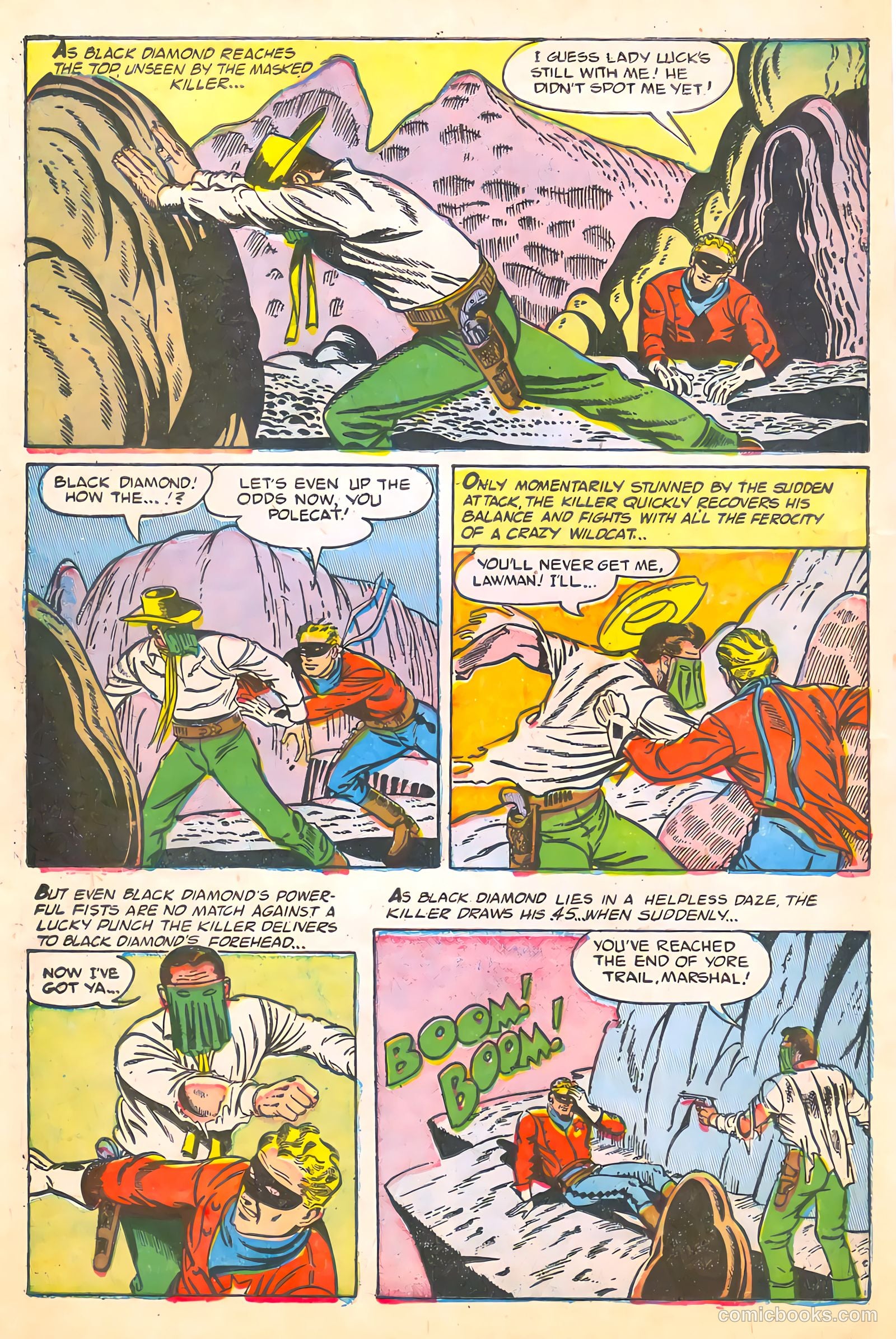 Black Diamond Western #55 (1955) — page 16 of 36