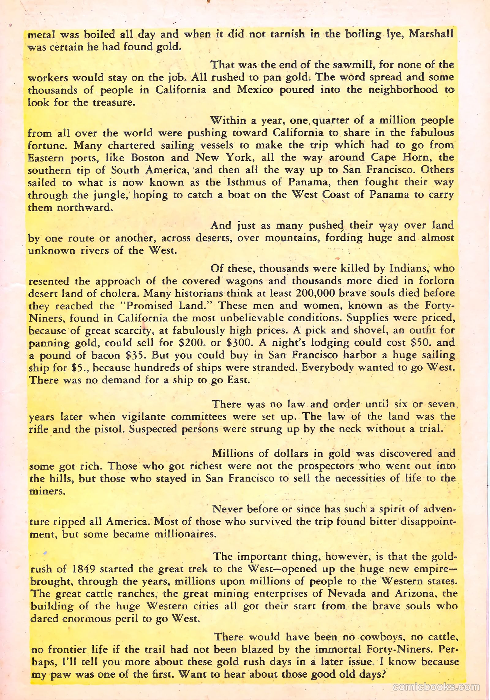 Black Diamond Western #55 (1955) — page 19 of 36