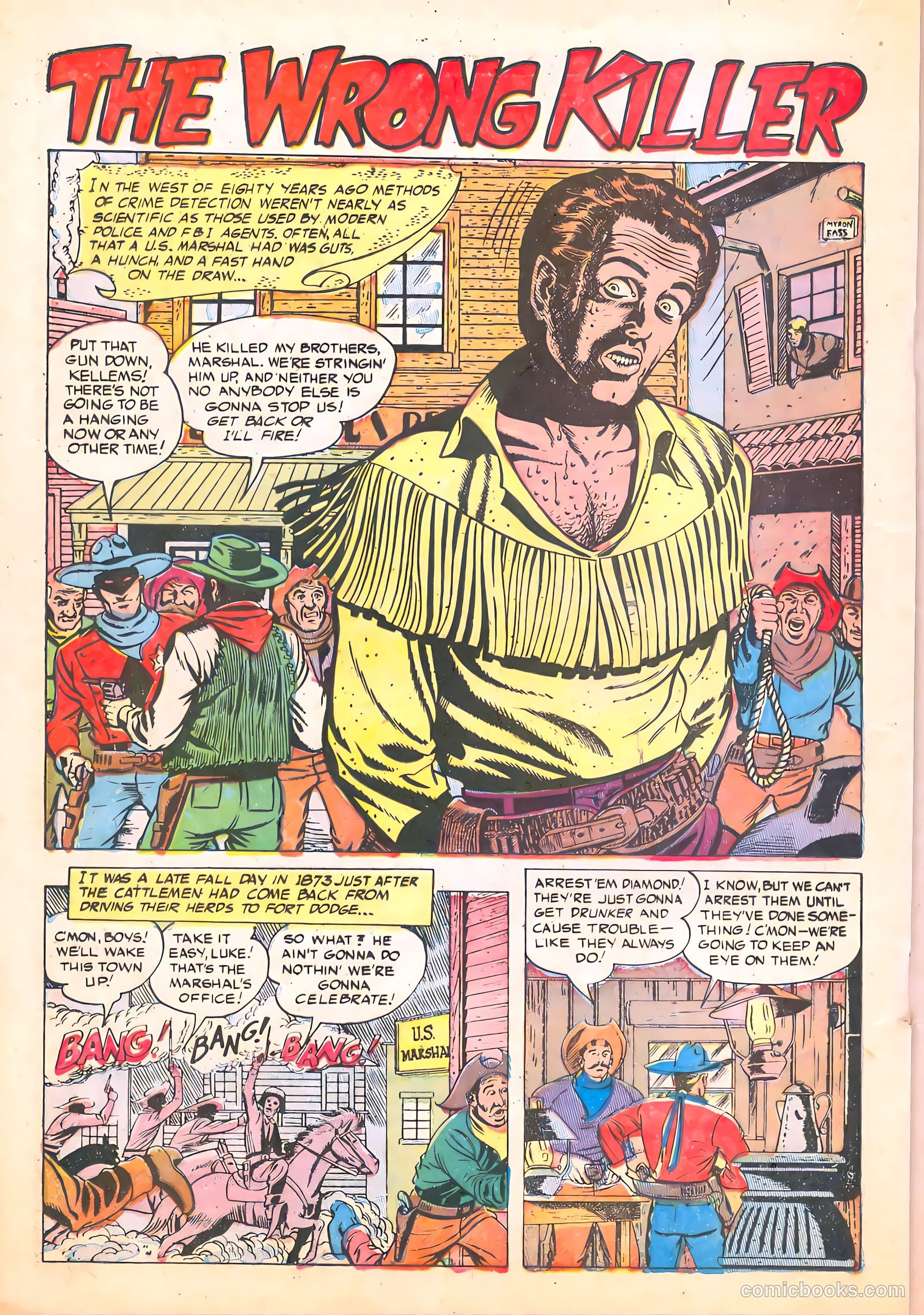 Black Diamond Western #55 (1955) — page 20 of 36