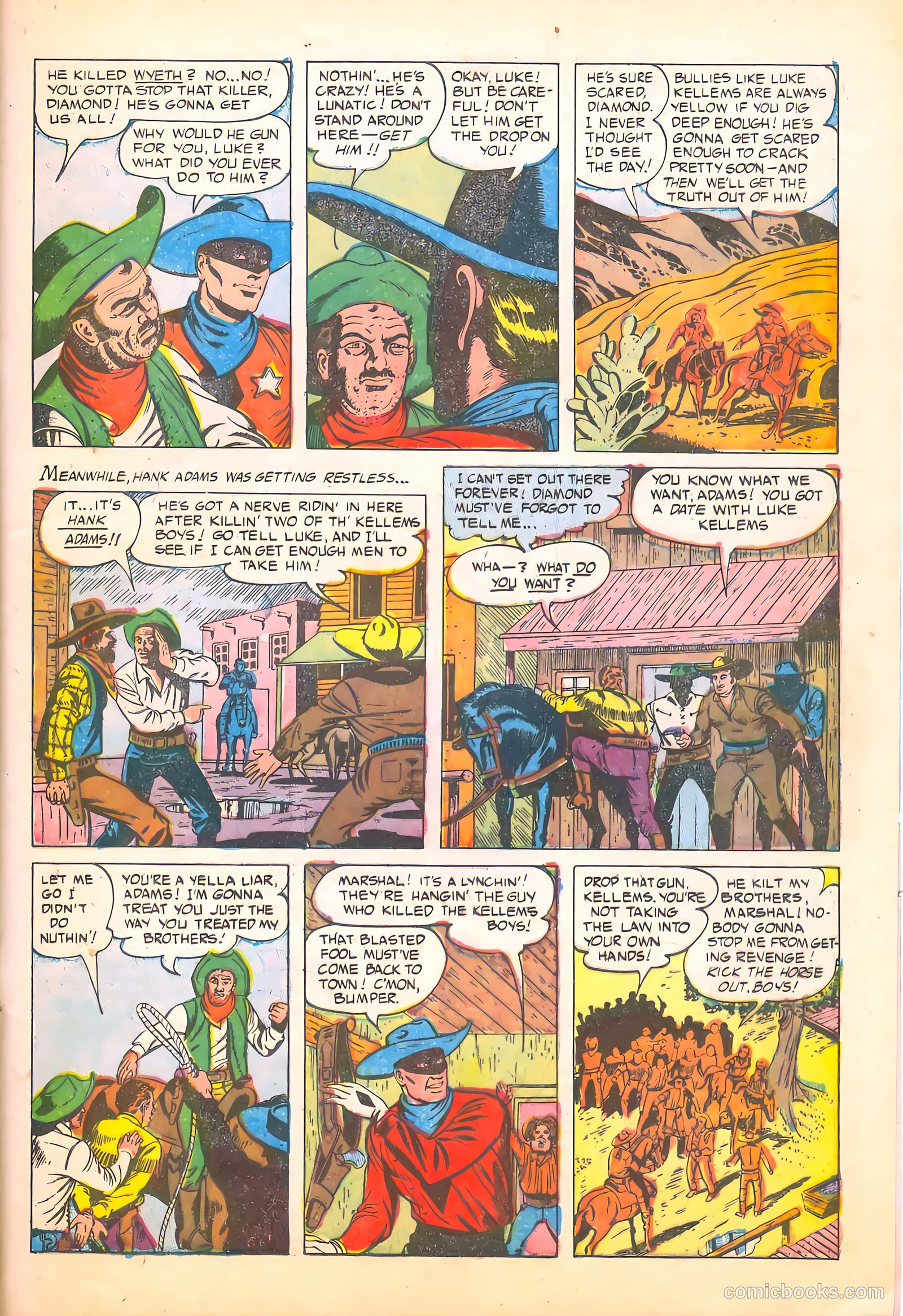 Black Diamond Western #55 (1955) — page 23 of 36