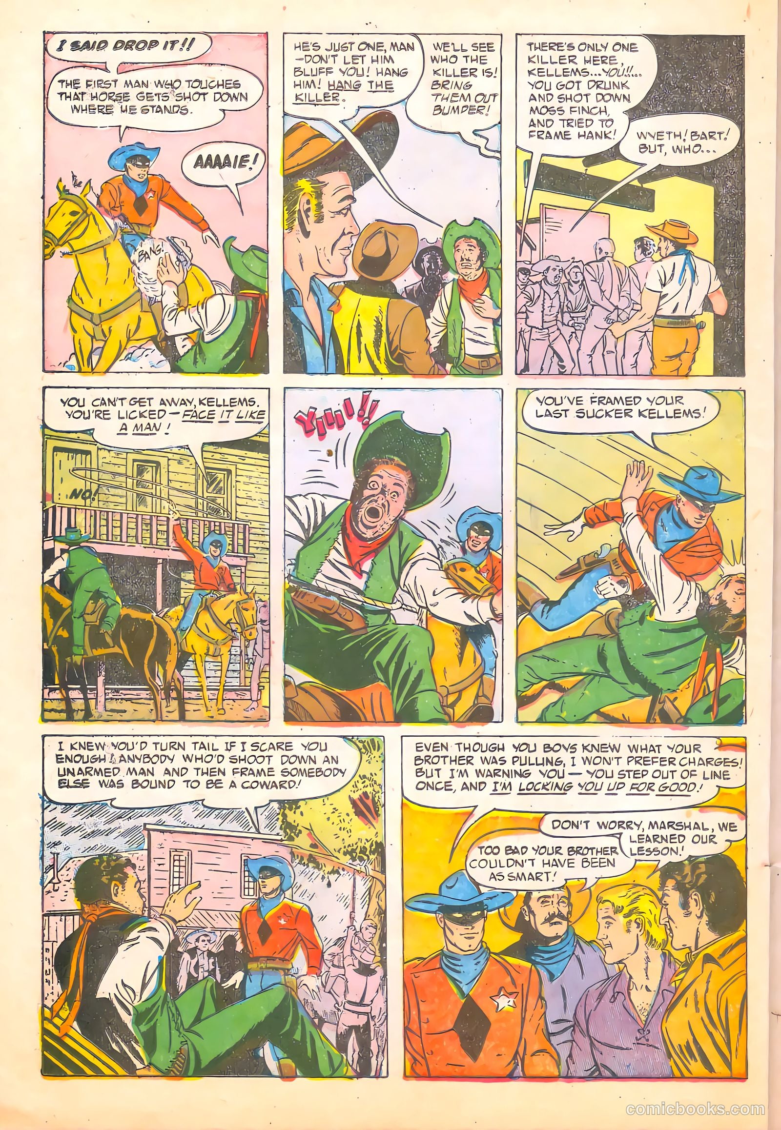 Black Diamond Western #55 (1955) — page 24 of 36