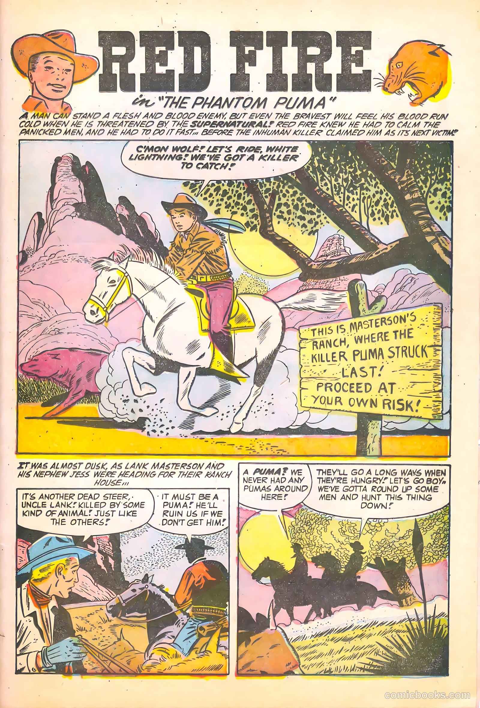 Black Diamond Western #55 (1955) — page 25 of 36
