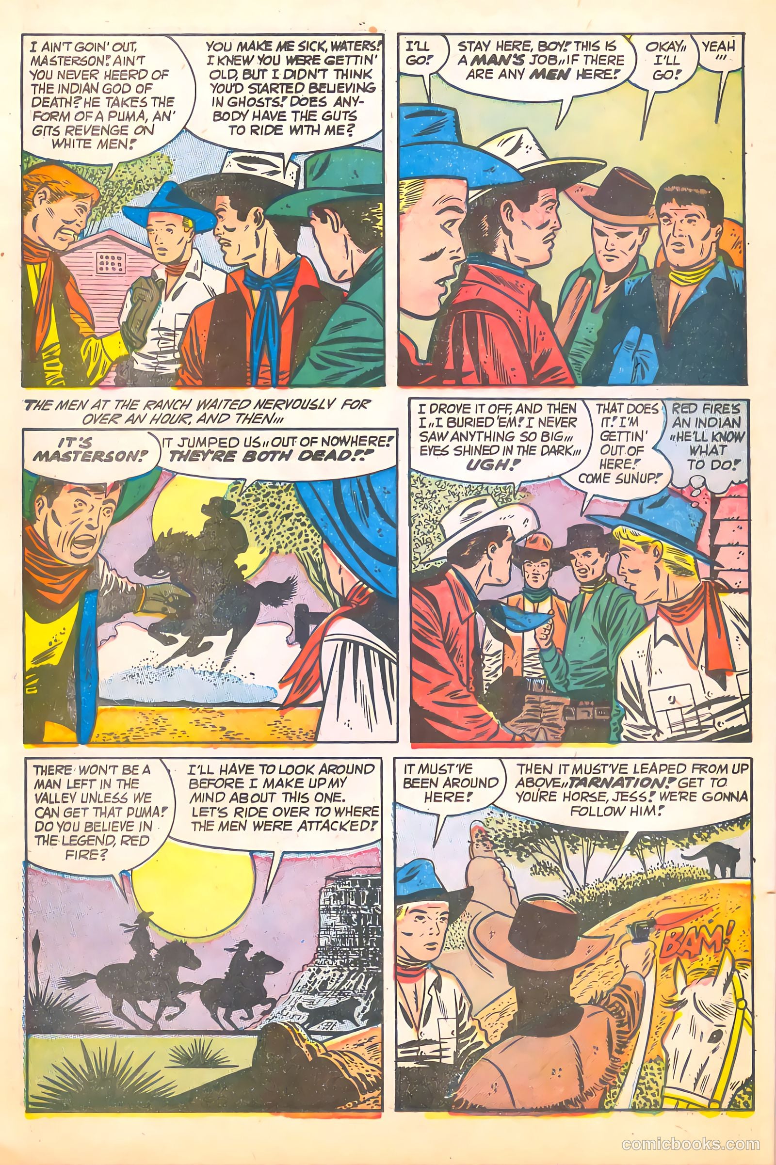 Black Diamond Western #55 (1955) — page 26 of 36