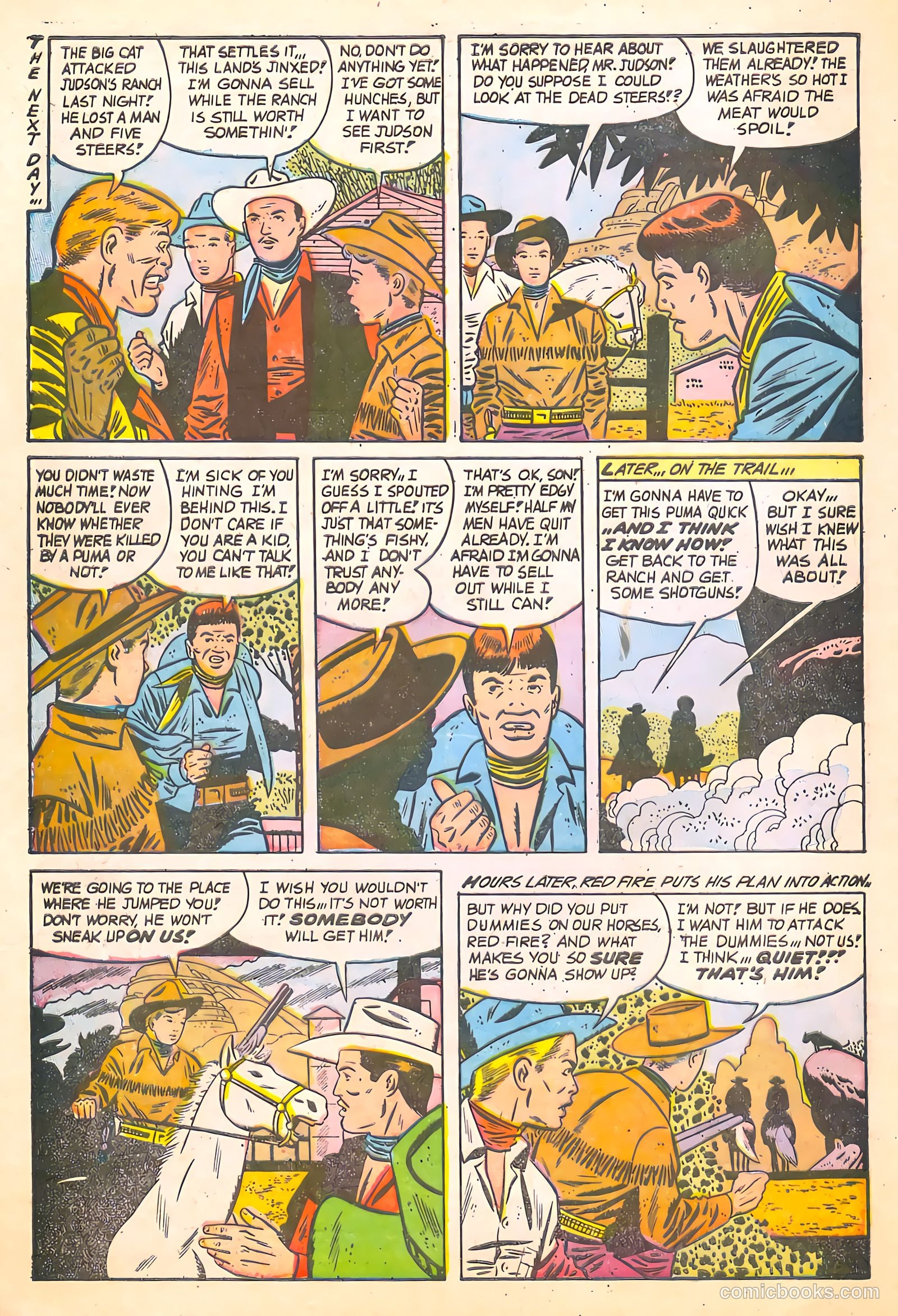Black Diamond Western #55 (1955) — page 28 of 36
