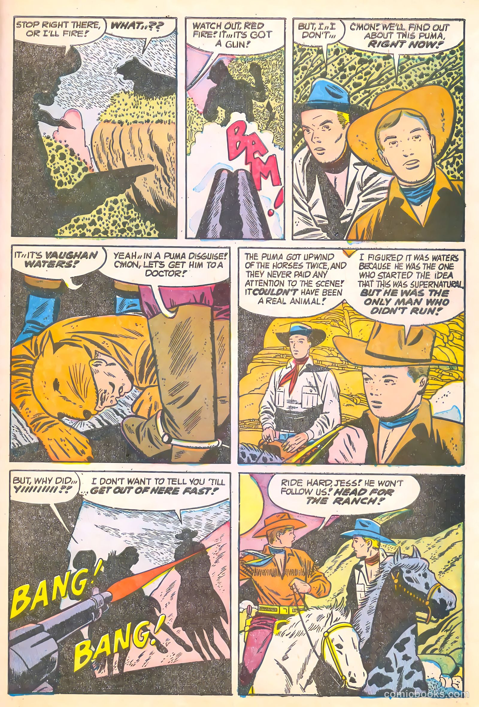Black Diamond Western #55 (1955) — page 29 of 36