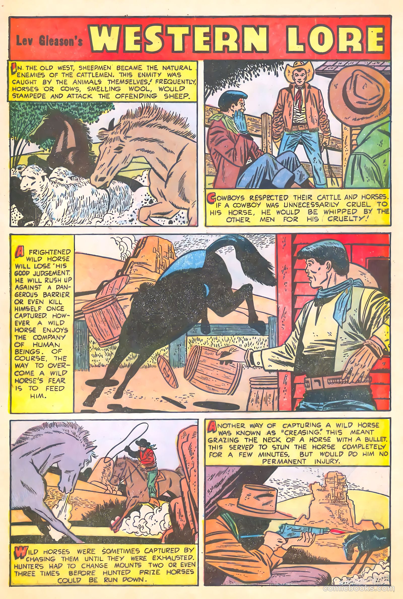 Black Diamond Western #55 (1955) — page 31 of 36