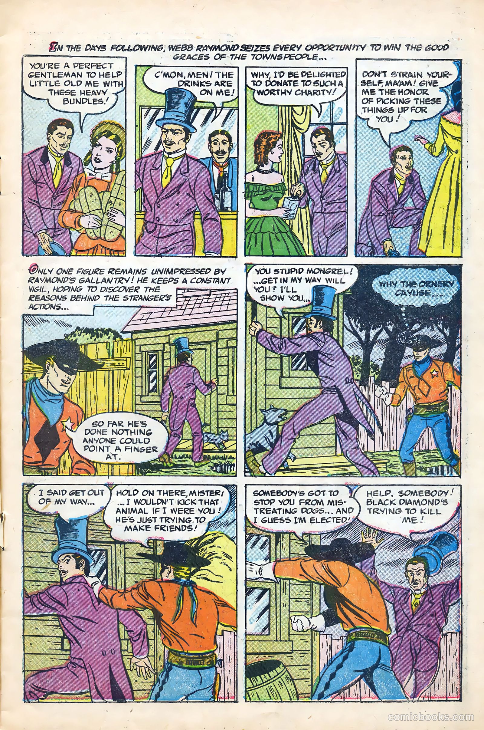 Black Diamond Western #56 (1955) — page 5 of 36