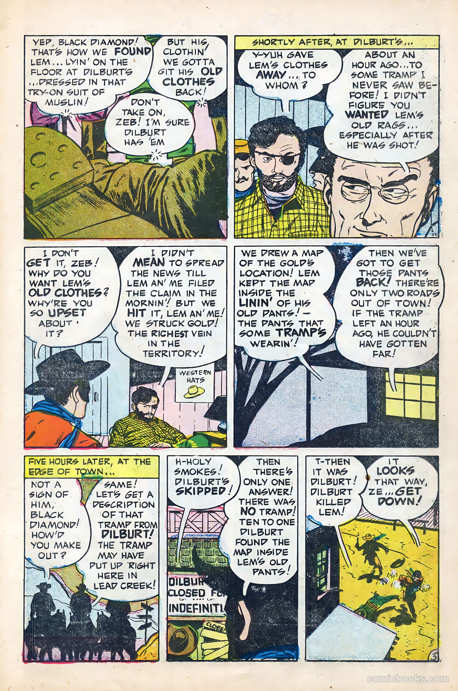 Black Diamond Western #56 (1955) — page 13 of 36