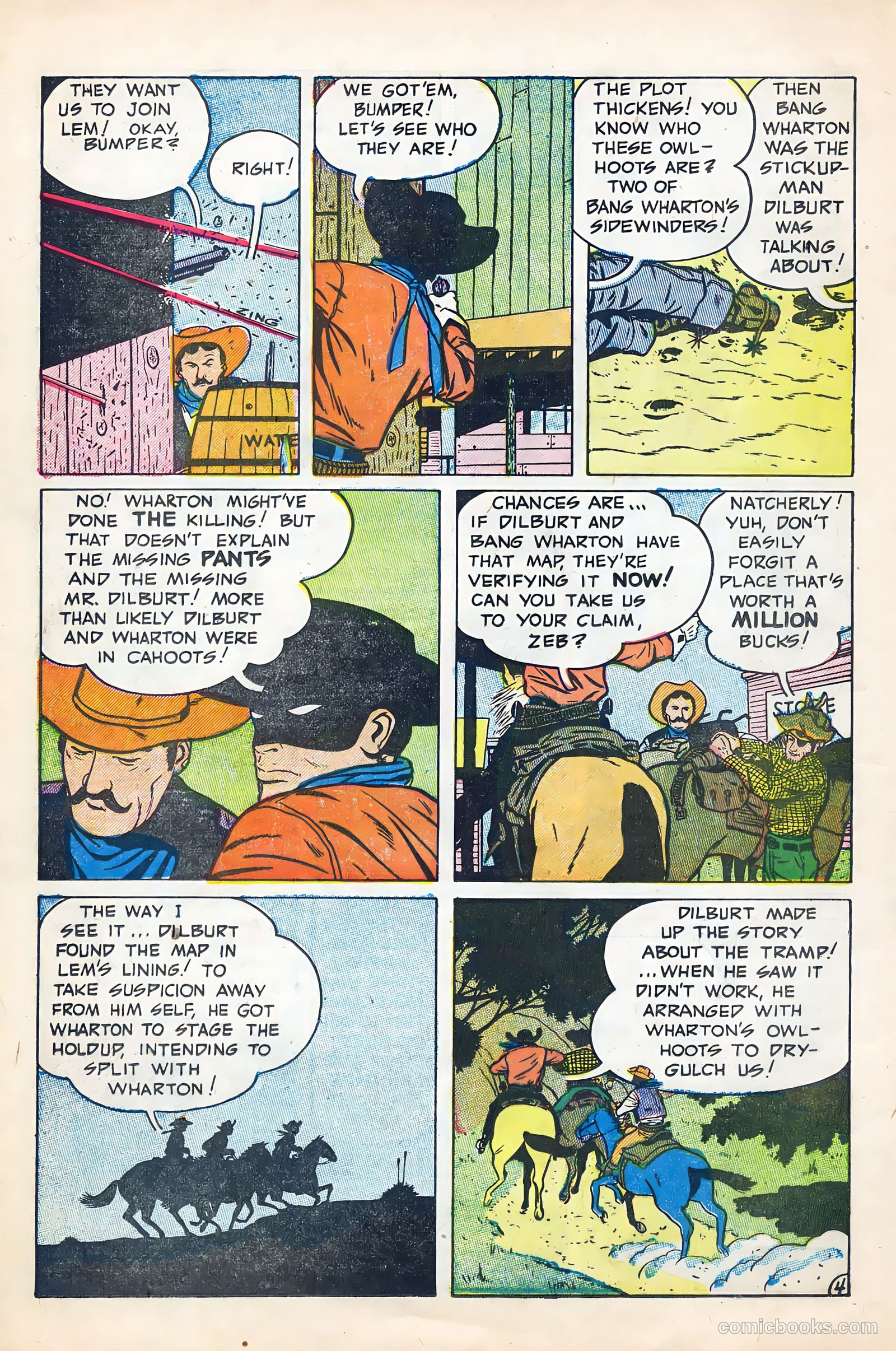 Black Diamond Western #56 (1955) — page 14 of 36
