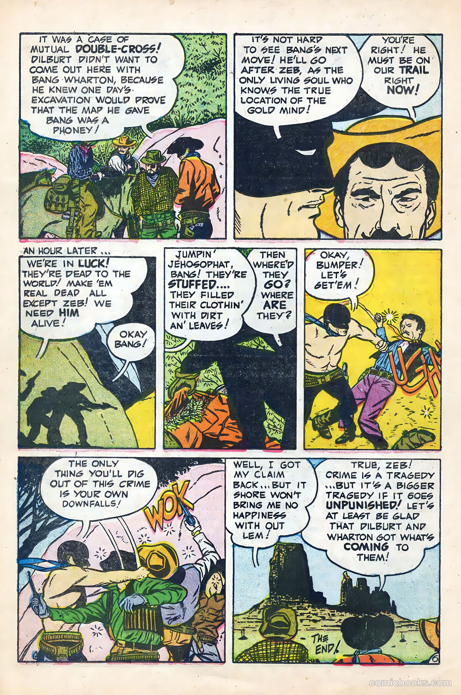 Black Diamond Western #56 (1955) — page 16 of 36