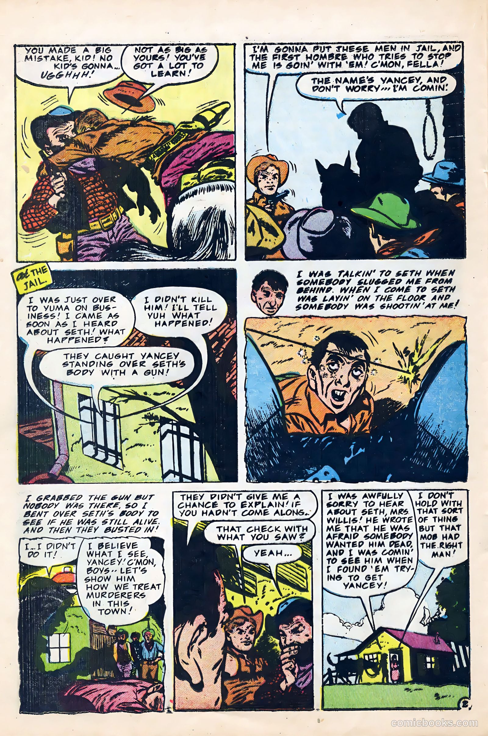 Black Diamond Western #56 (1955) — page 20 of 36