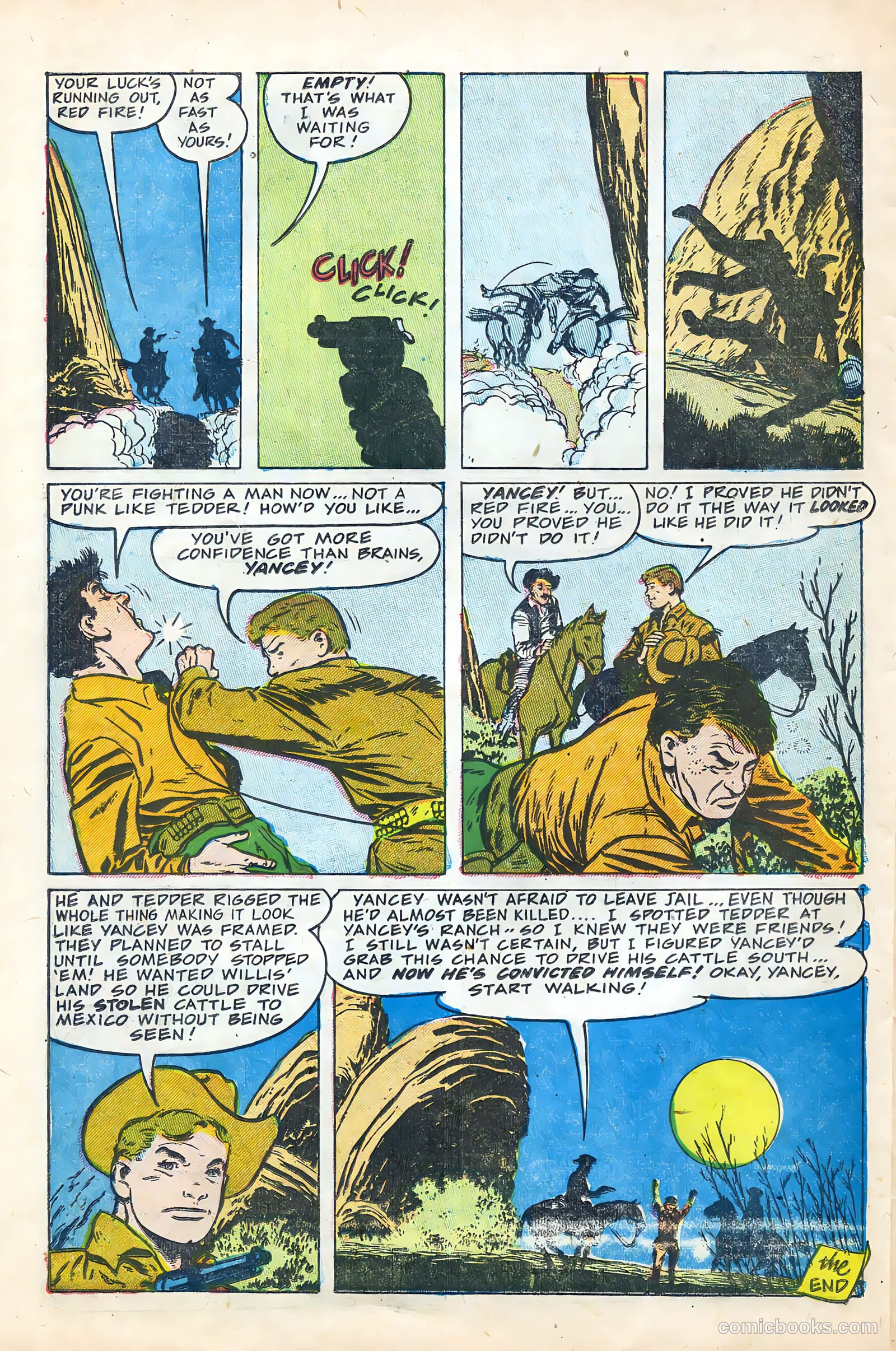 Black Diamond Western #56 (1955) — page 24 of 36