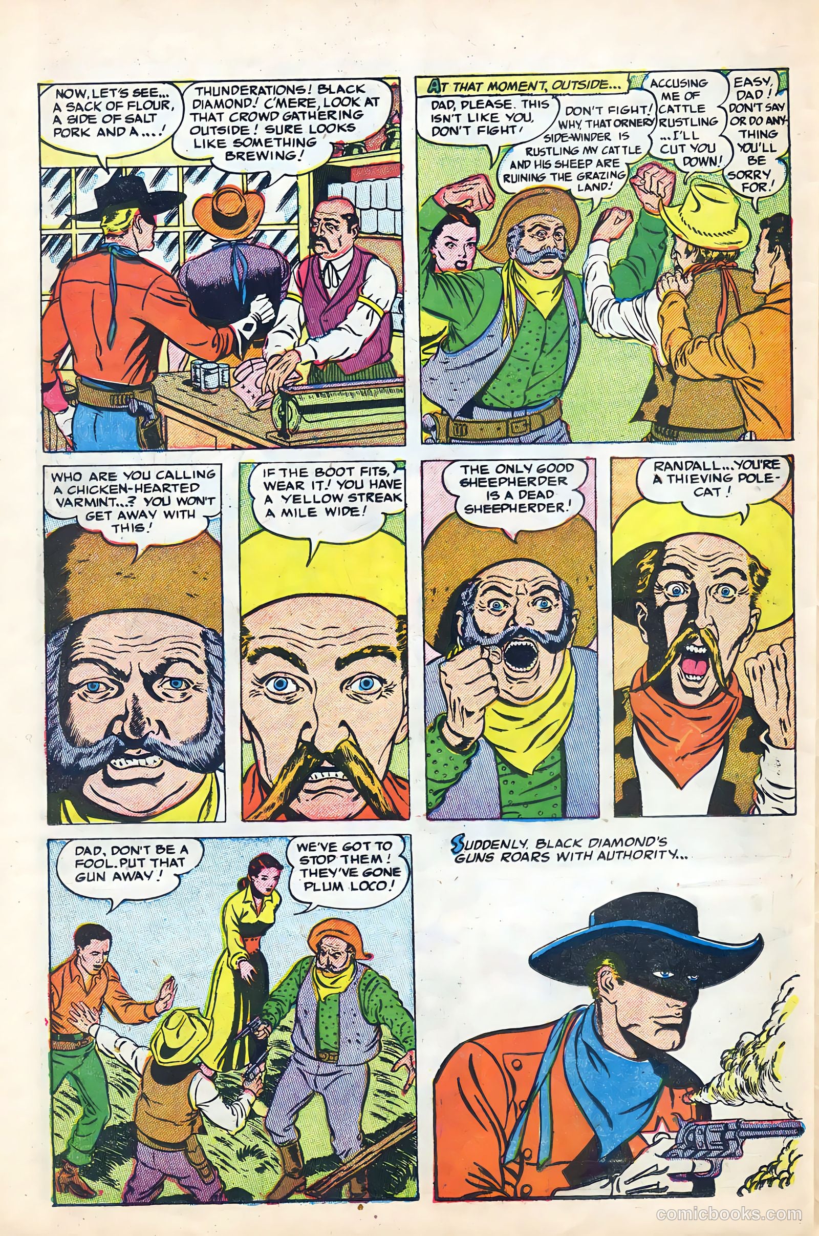Black Diamond Western #56 (1955) — page 26 of 36