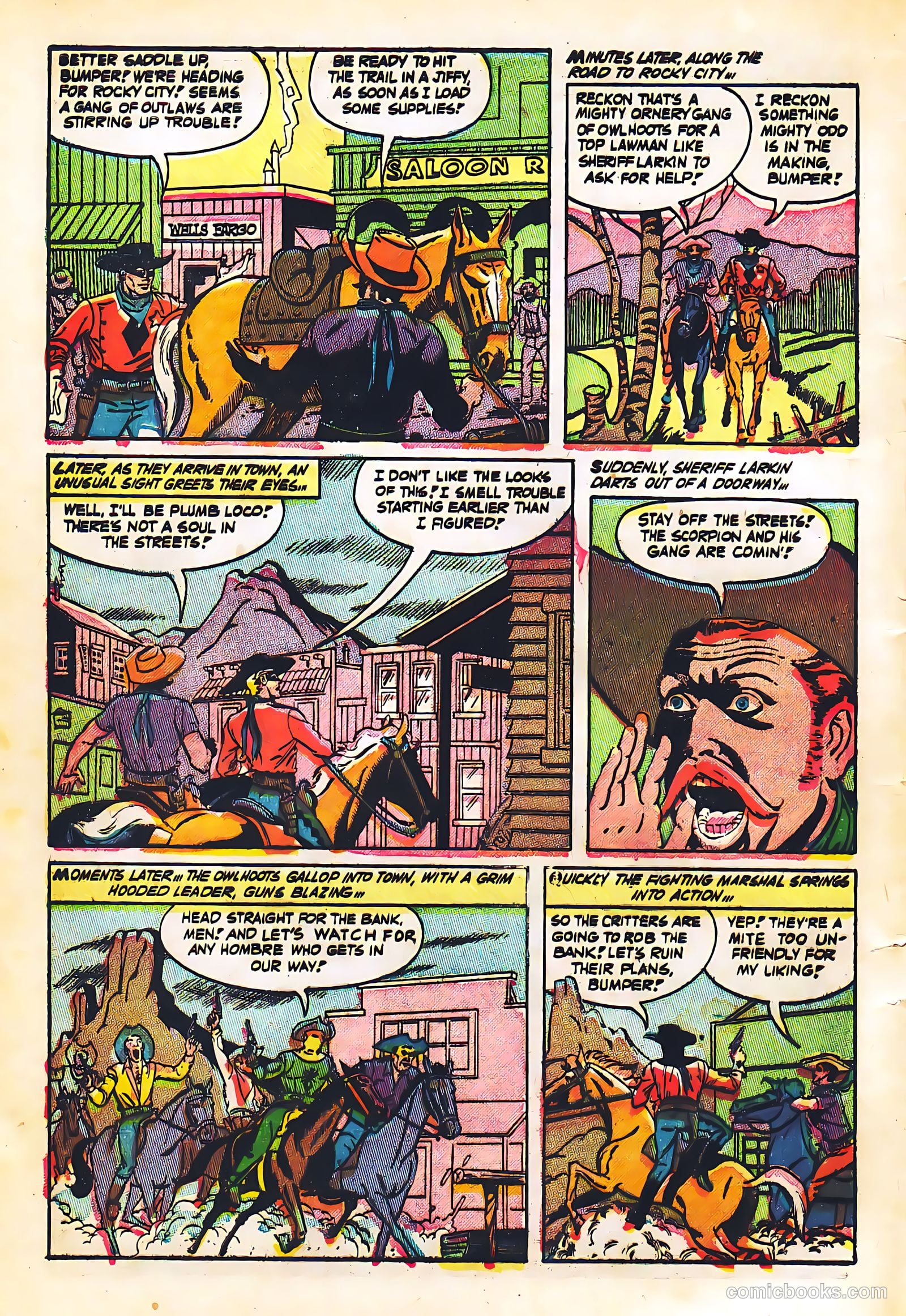 Black Diamond Western #57 (1955) — page 4 of 36