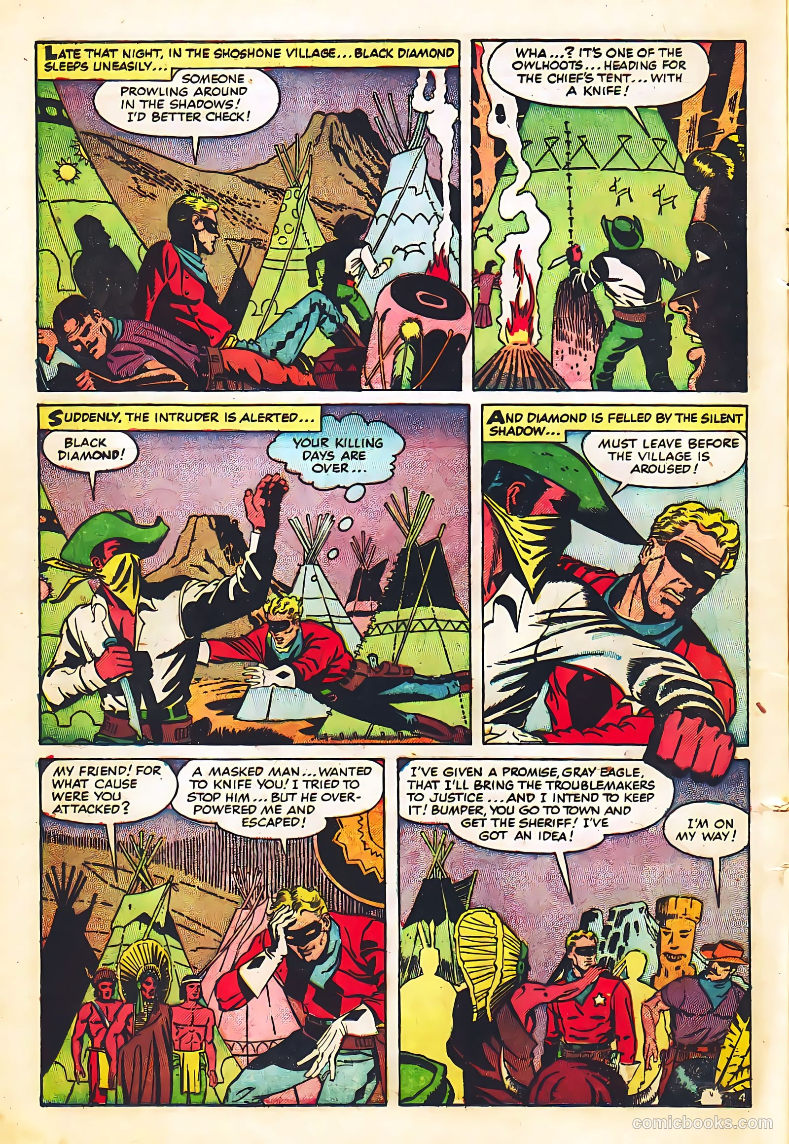 Black Diamond Western #57 (1955) — page 14 of 36