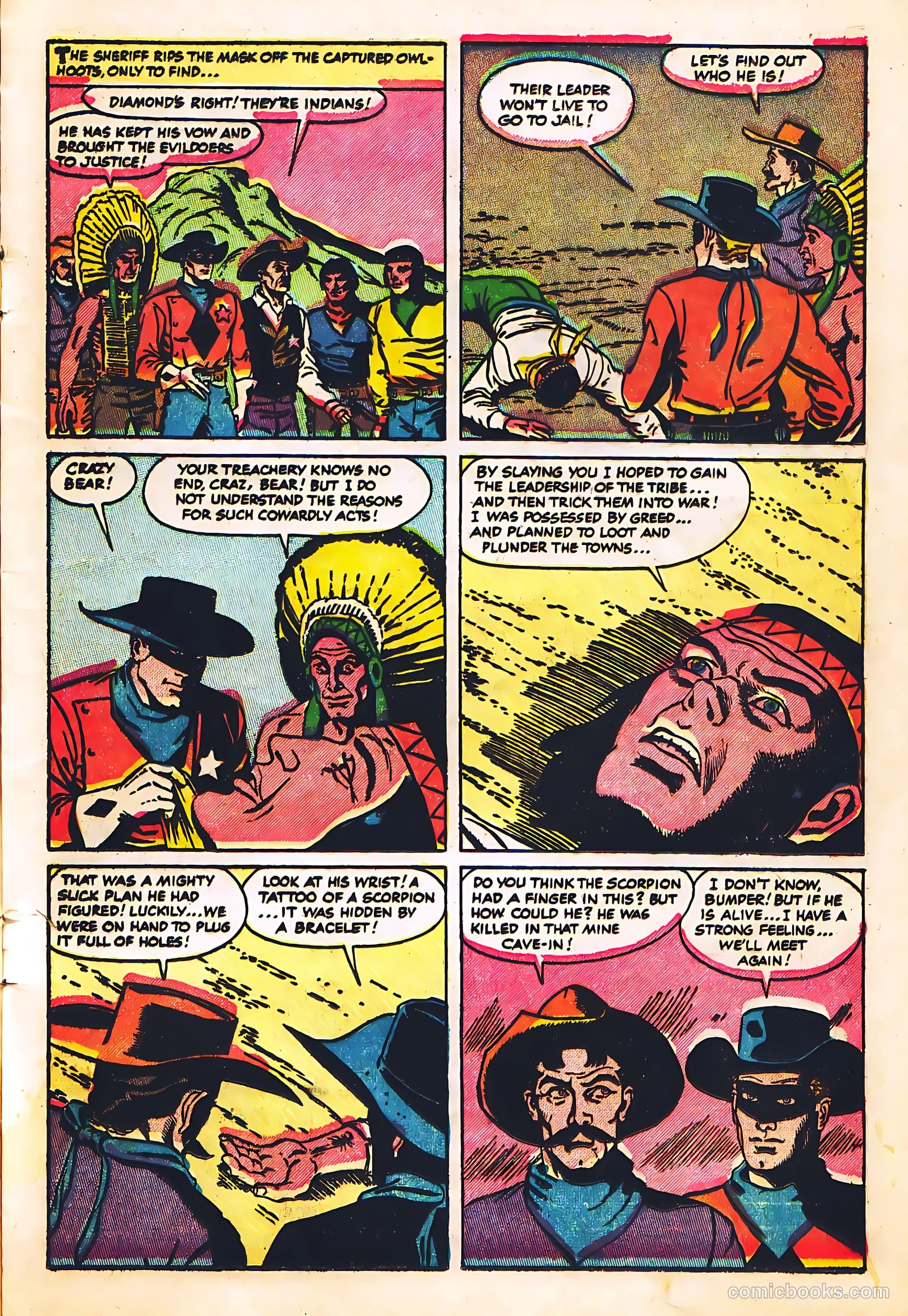 Black Diamond Western #57 (1955) — page 17 of 36