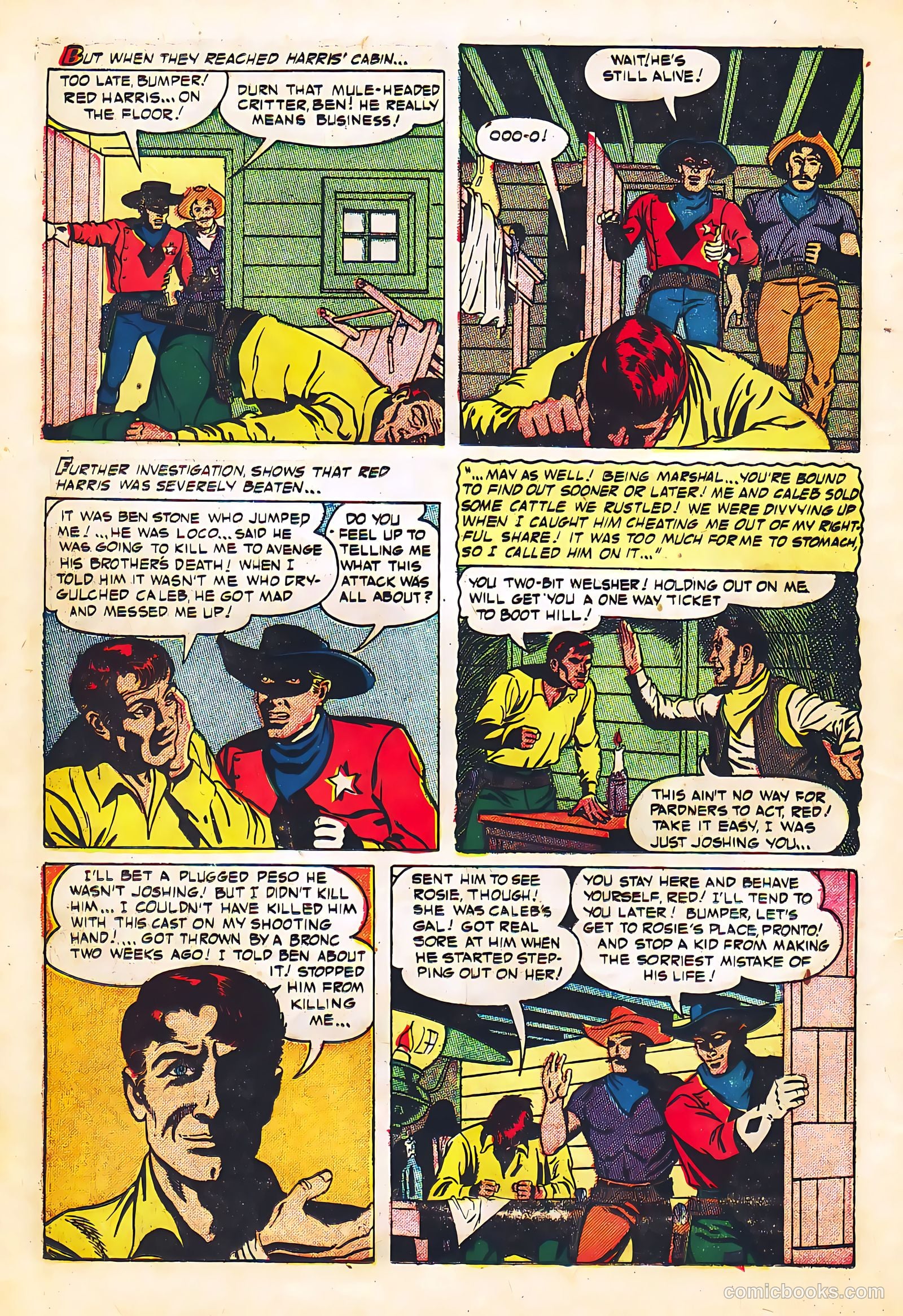 Black Diamond Western #57 (1955) — page 24 of 36