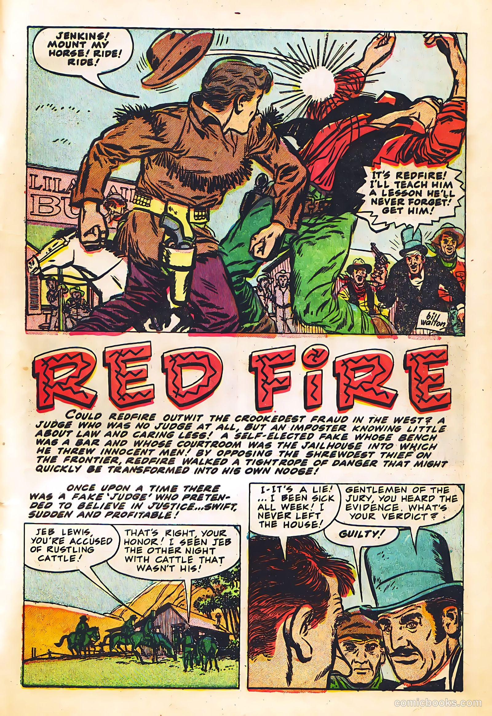 Black Diamond Western #57 (1955) — page 27 of 36