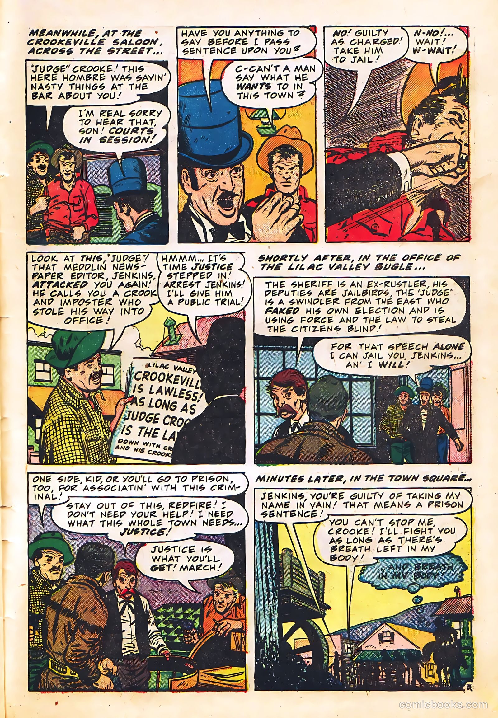 Black Diamond Western #57 (1955) — page 29 of 36