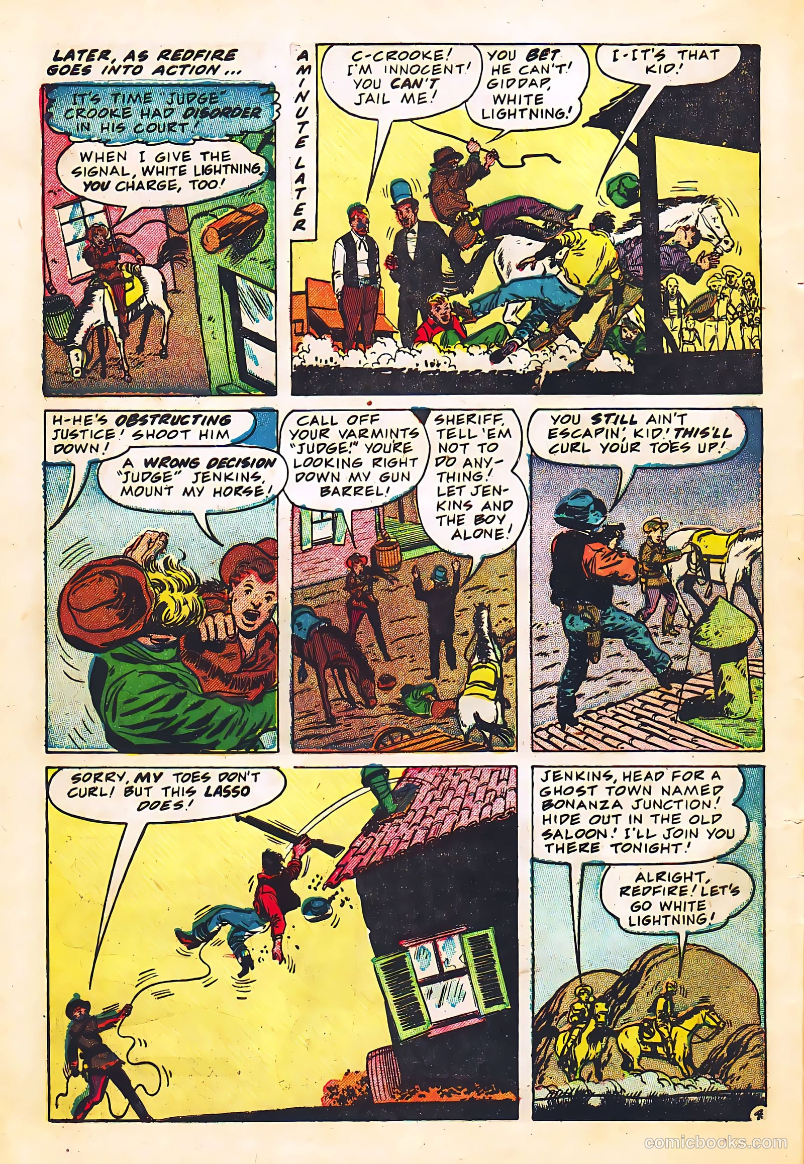 Black Diamond Western #57 (1955) — page 30 of 36