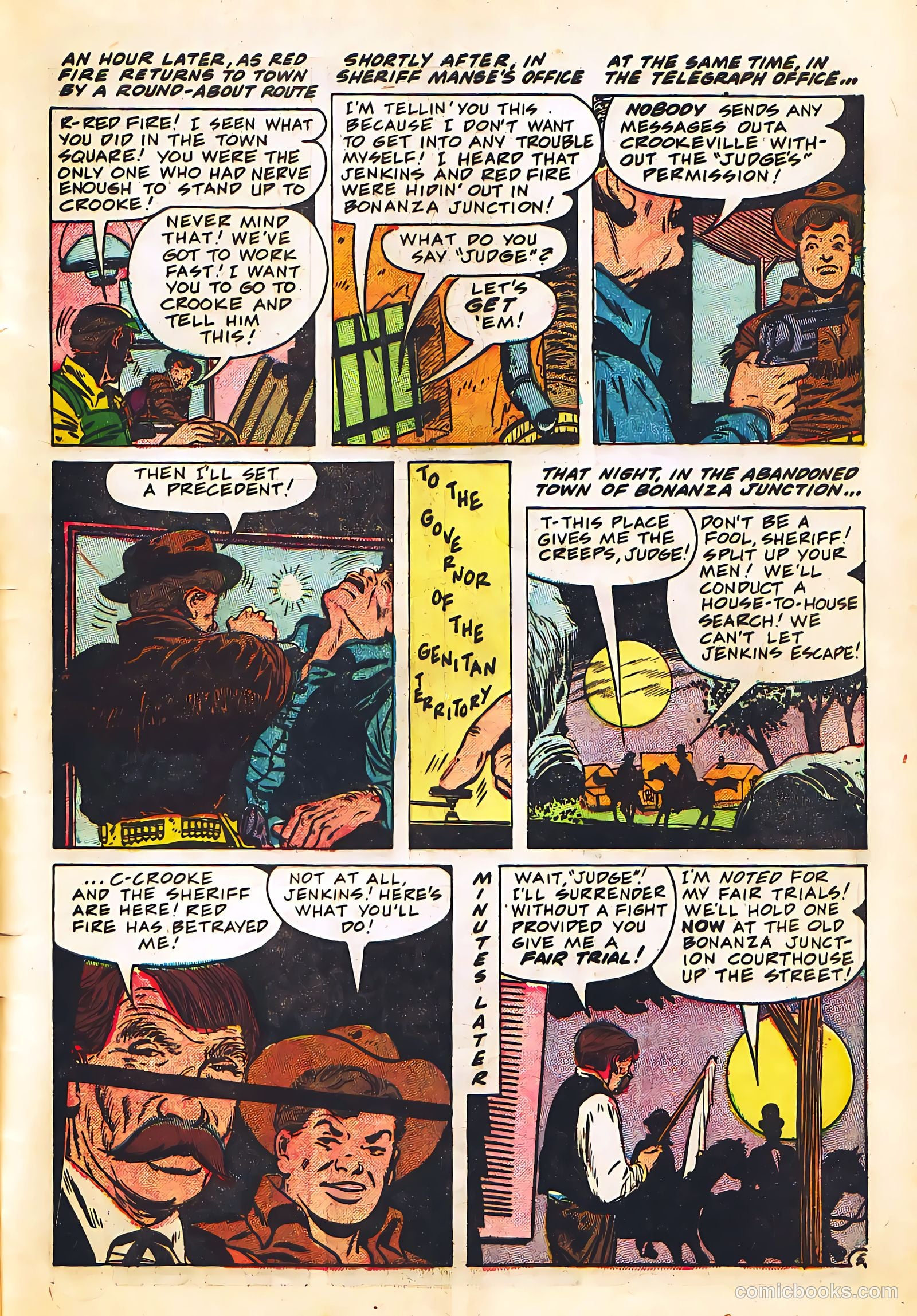 Black Diamond Western #57 (1955) — page 31 of 36