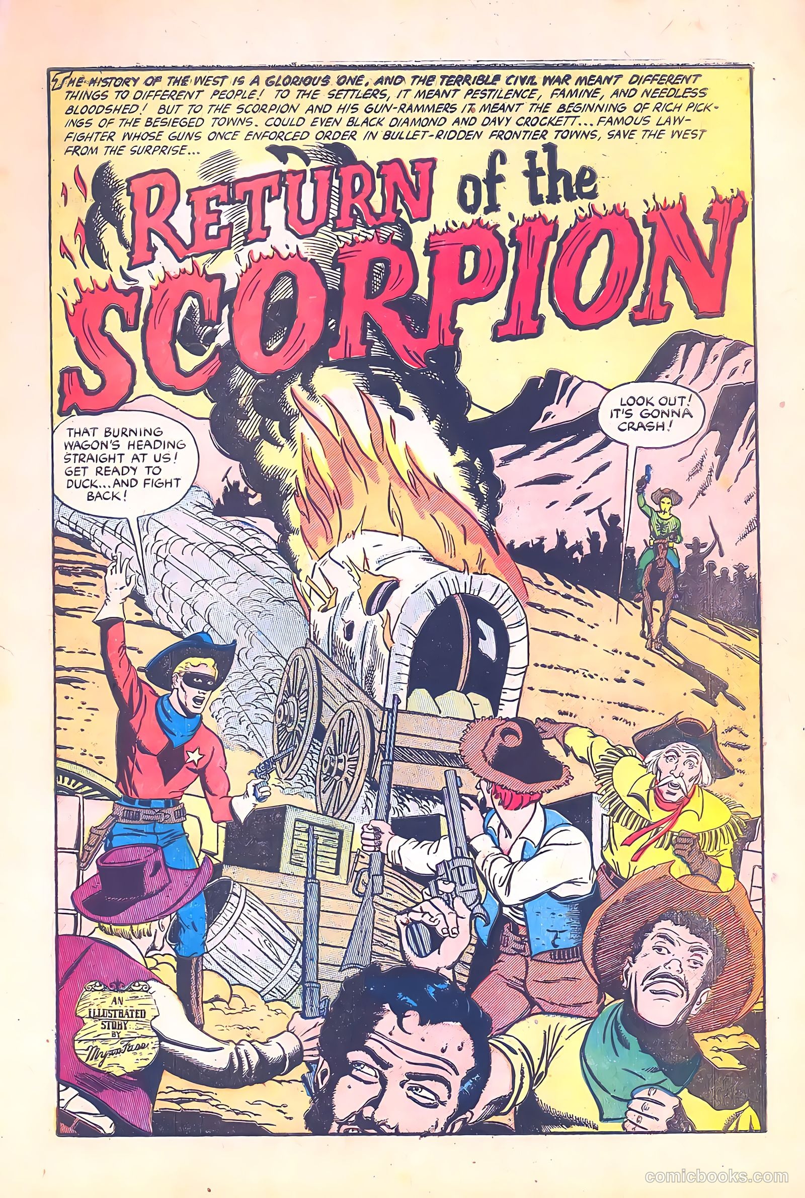 Black Diamond Western #58 (1955) — page 3 of 36