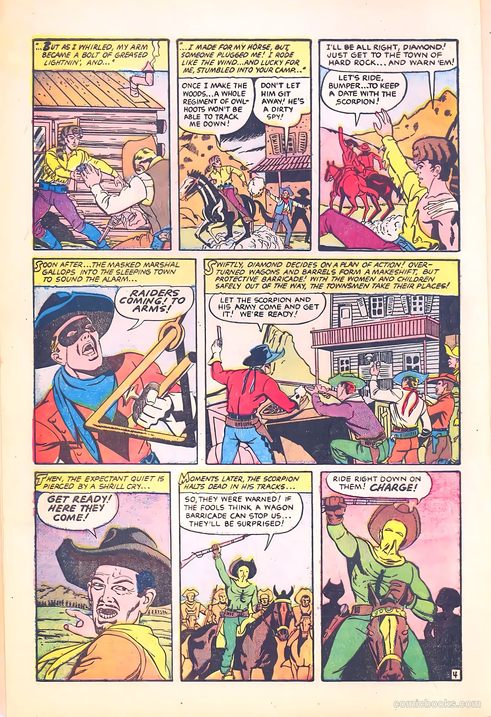 Black Diamond Western #58 (1955) — page 6 of 36