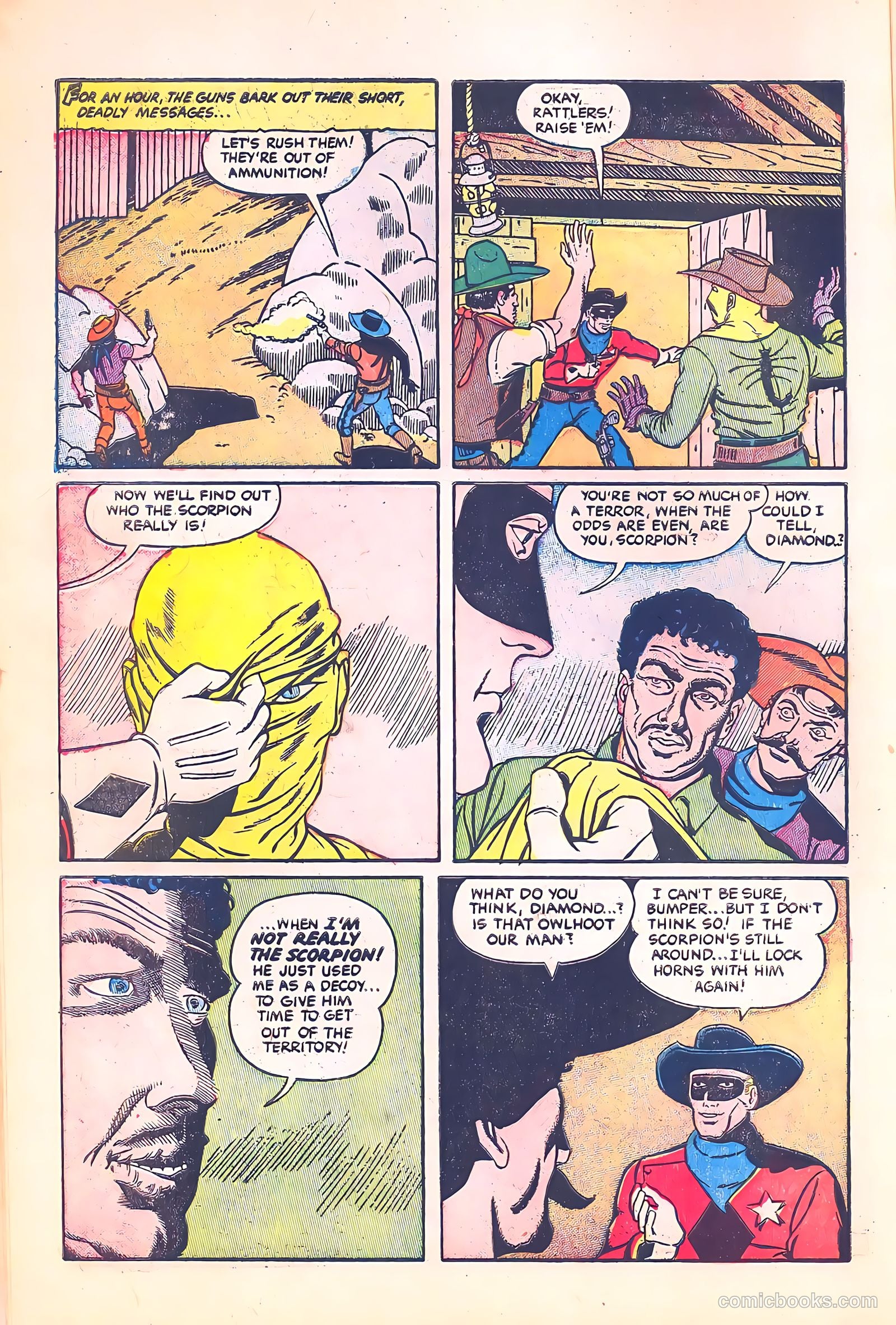 Black Diamond Western #58 (1955) — page 10 of 36