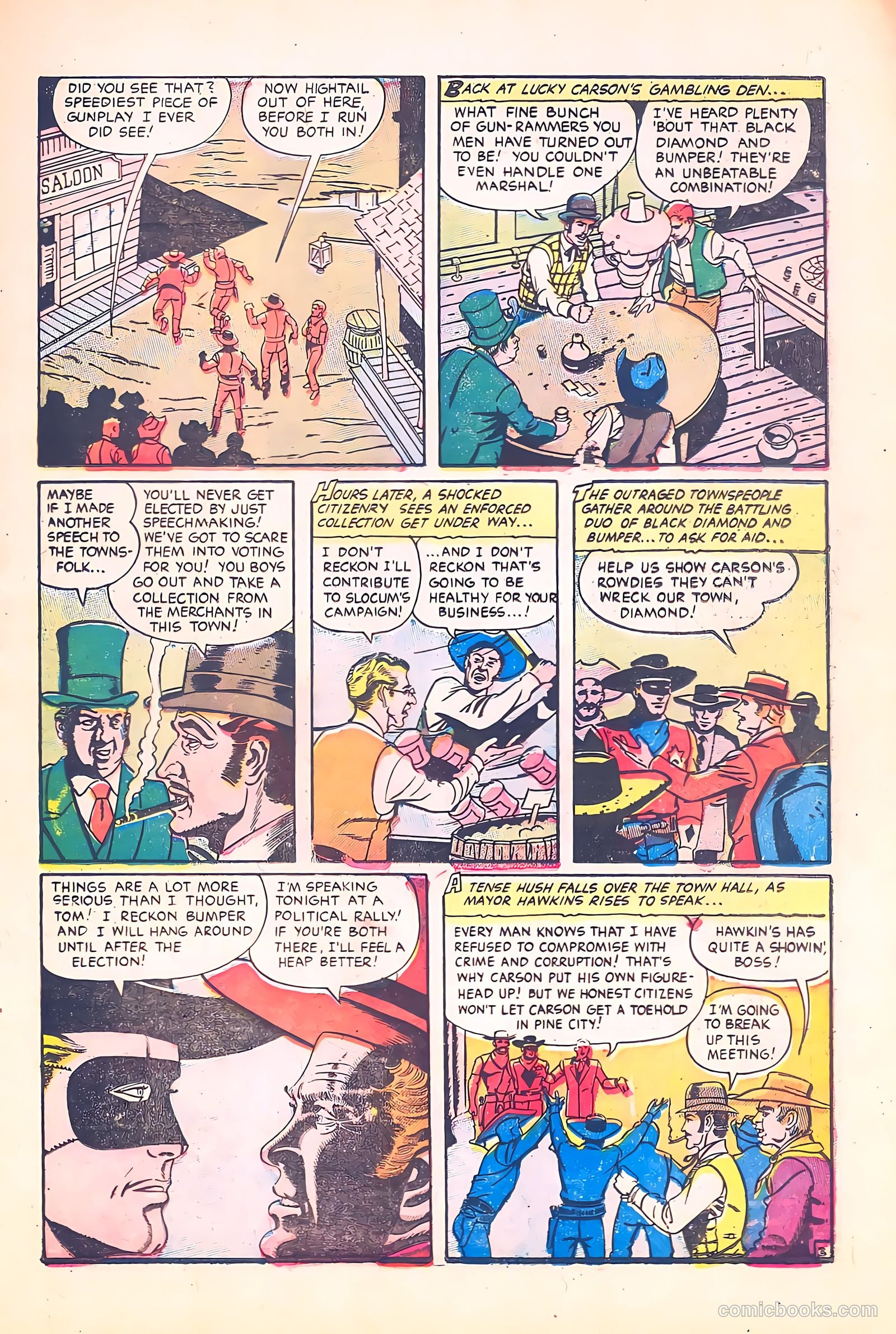 Black Diamond Western #58 (1955) — page 13 of 36