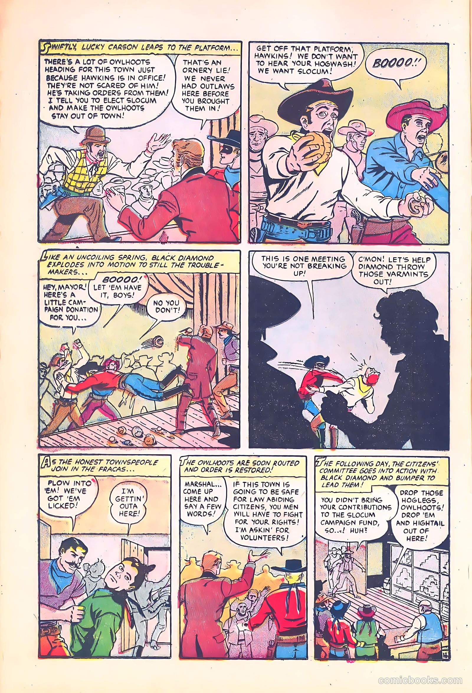Black Diamond Western #58 (1955) — page 14 of 36