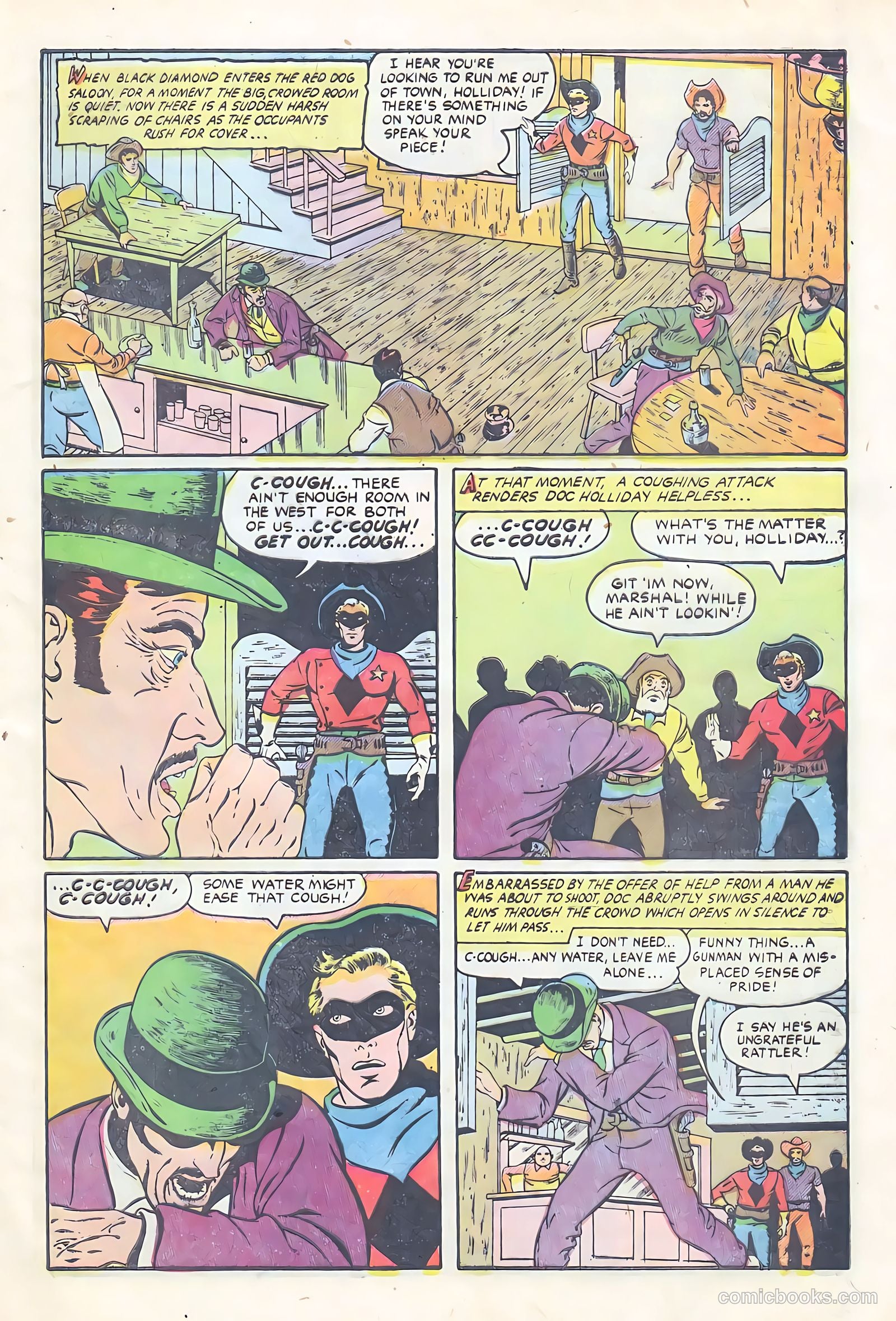 Black Diamond Western #59 (1955) — page 7 of 36