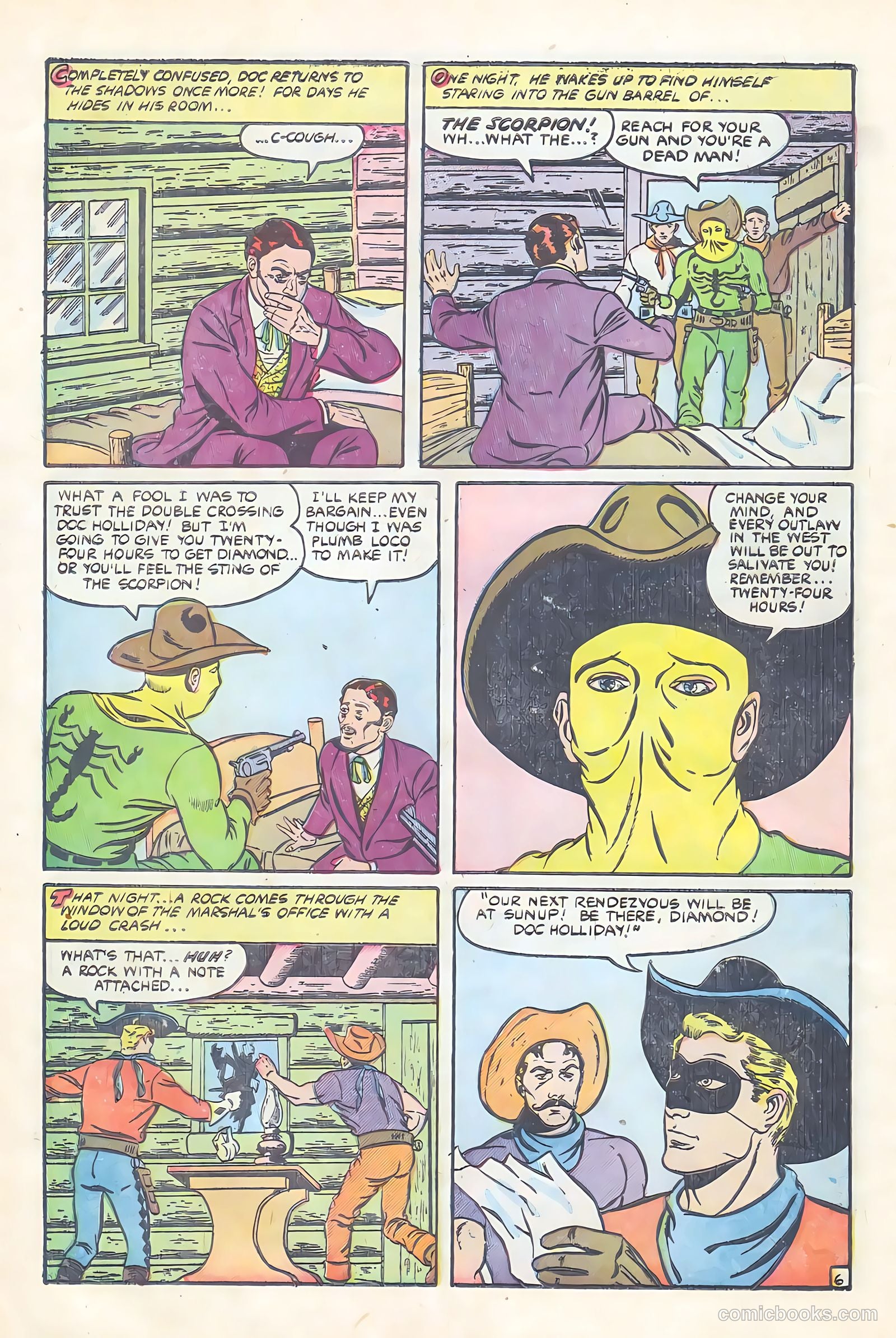 Black Diamond Western #59 (1955) — page 8 of 36