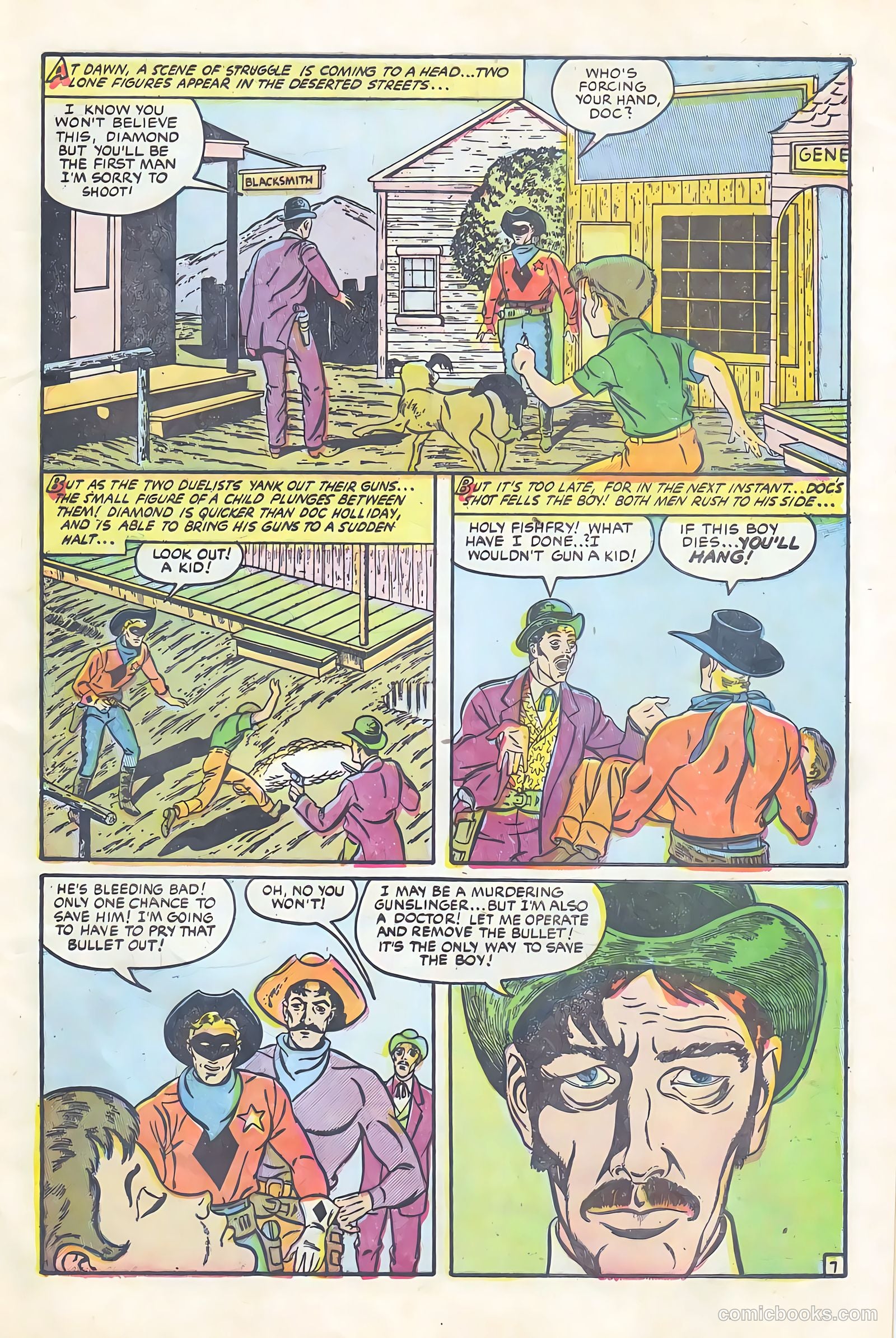 Black Diamond Western #59 (1955) — page 9 of 36