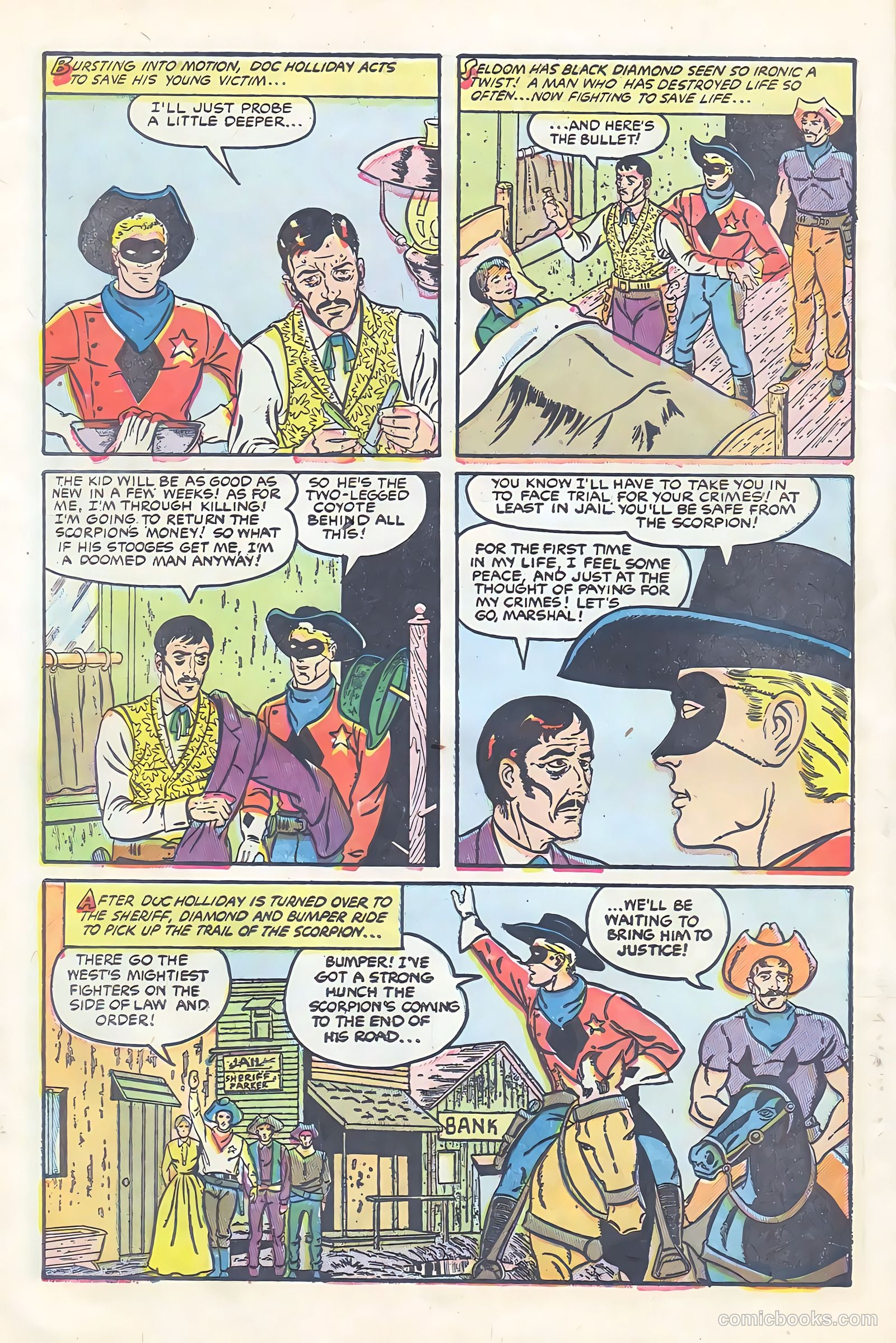 Black Diamond Western #59 (1955) — page 10 of 36