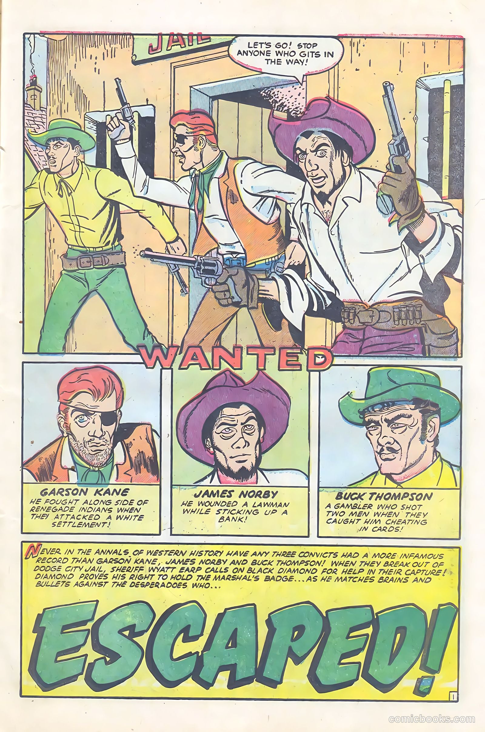 Black Diamond Western #59 (1955) — page 11 of 36